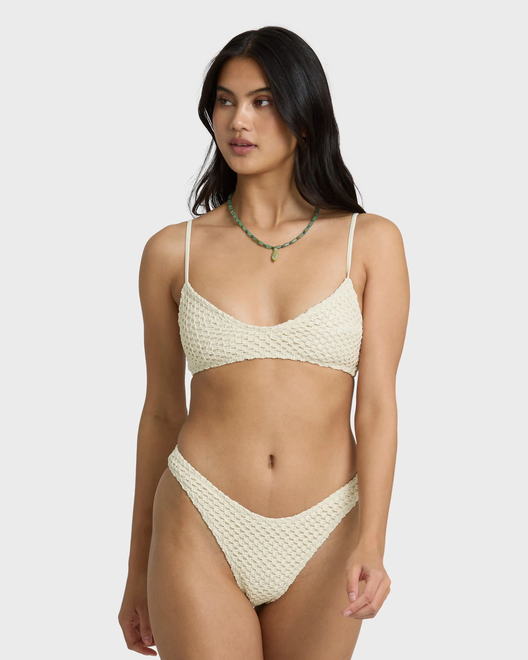 Twisted Tides Hike Medium Bikini Bottom - White Cap sold by Billabong product image thumbnail 2