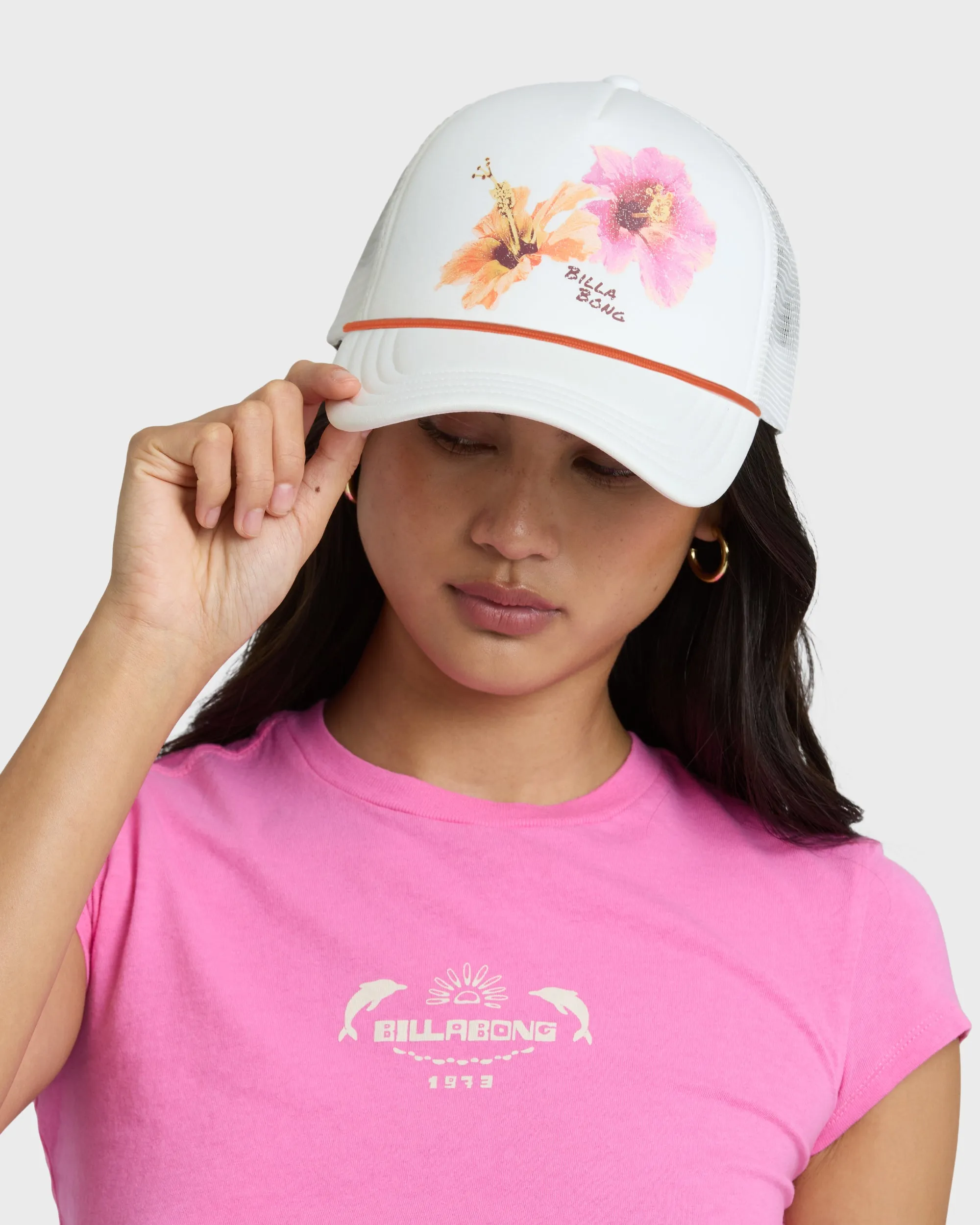 Grandpa Trucker Hat - Salt Crystal sold by Billabong product image thumbnail 2