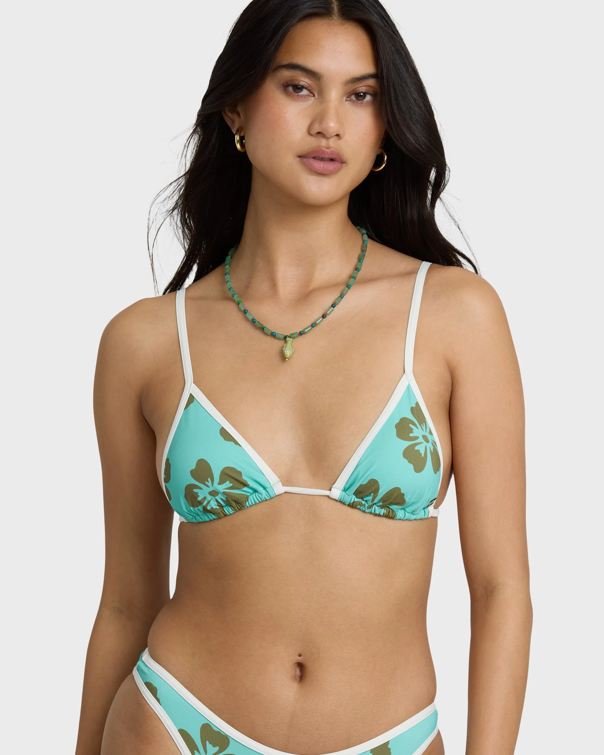 Last Summer Mini Slide Triangle Bikini Top - Ocean Spray sold by Billabong product image thumbnail 5