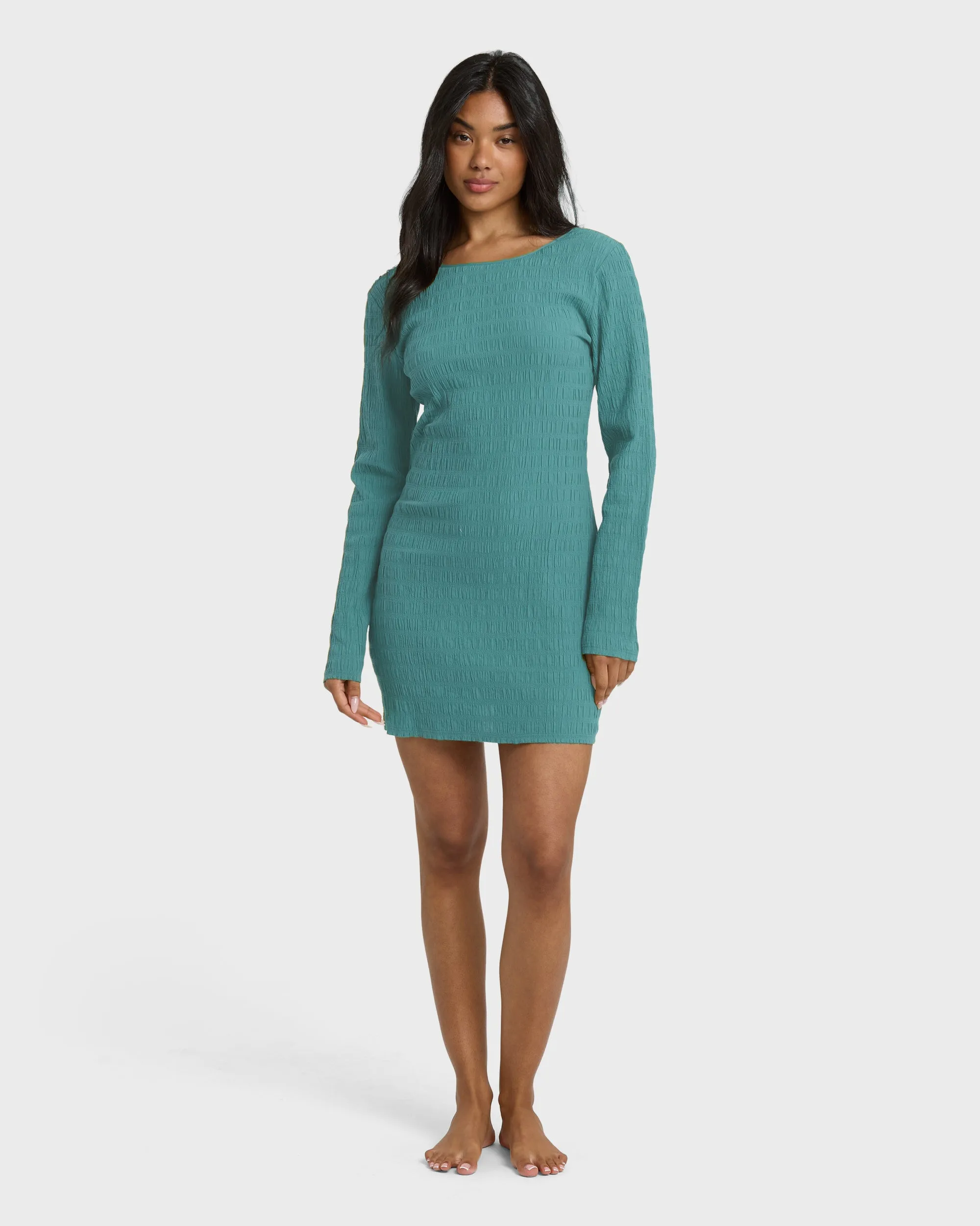 Dream Life Mini Dress - Bay Blue sold by Billabong product image thumbnail 4