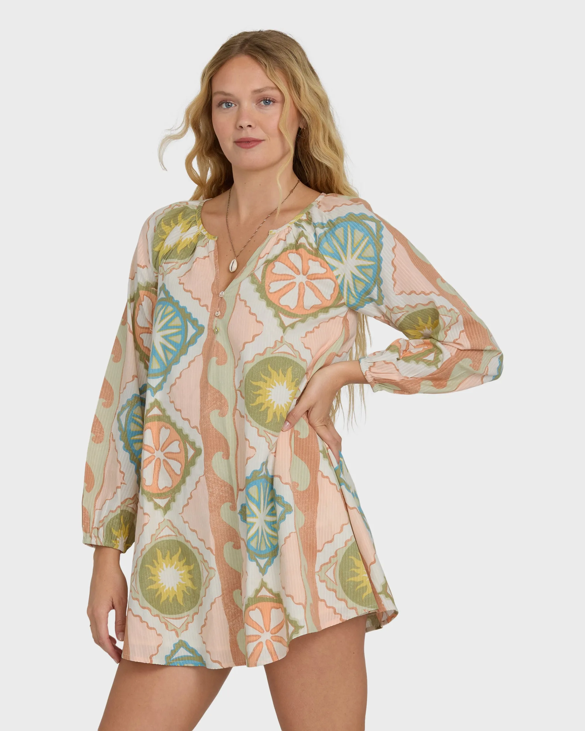 Sweet Dream Mini Dress - White Cap sold by Billabong product image thumbnail 3