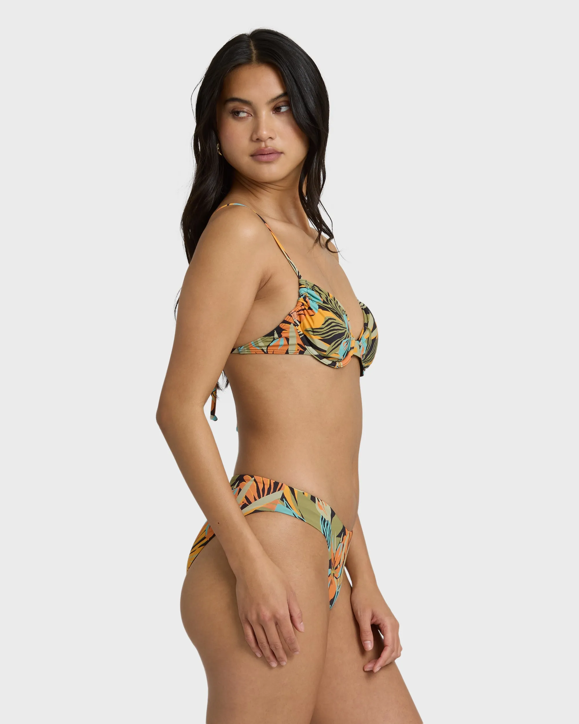 Des Tropiques Talia Underwire Bikini Top - Black Multi sold by Billabong product image thumbnail 3