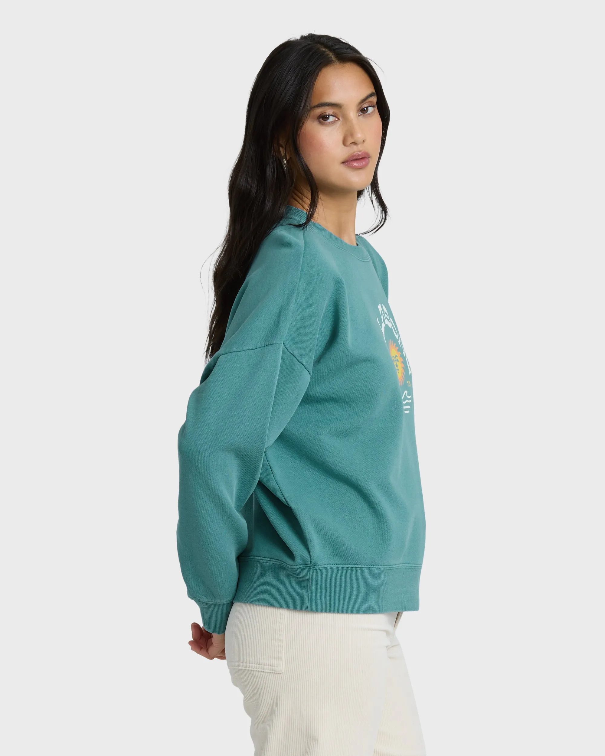 Echo Crewneck Sweatshirt - Bay Blue sold by Billabong product image thumbnail 3