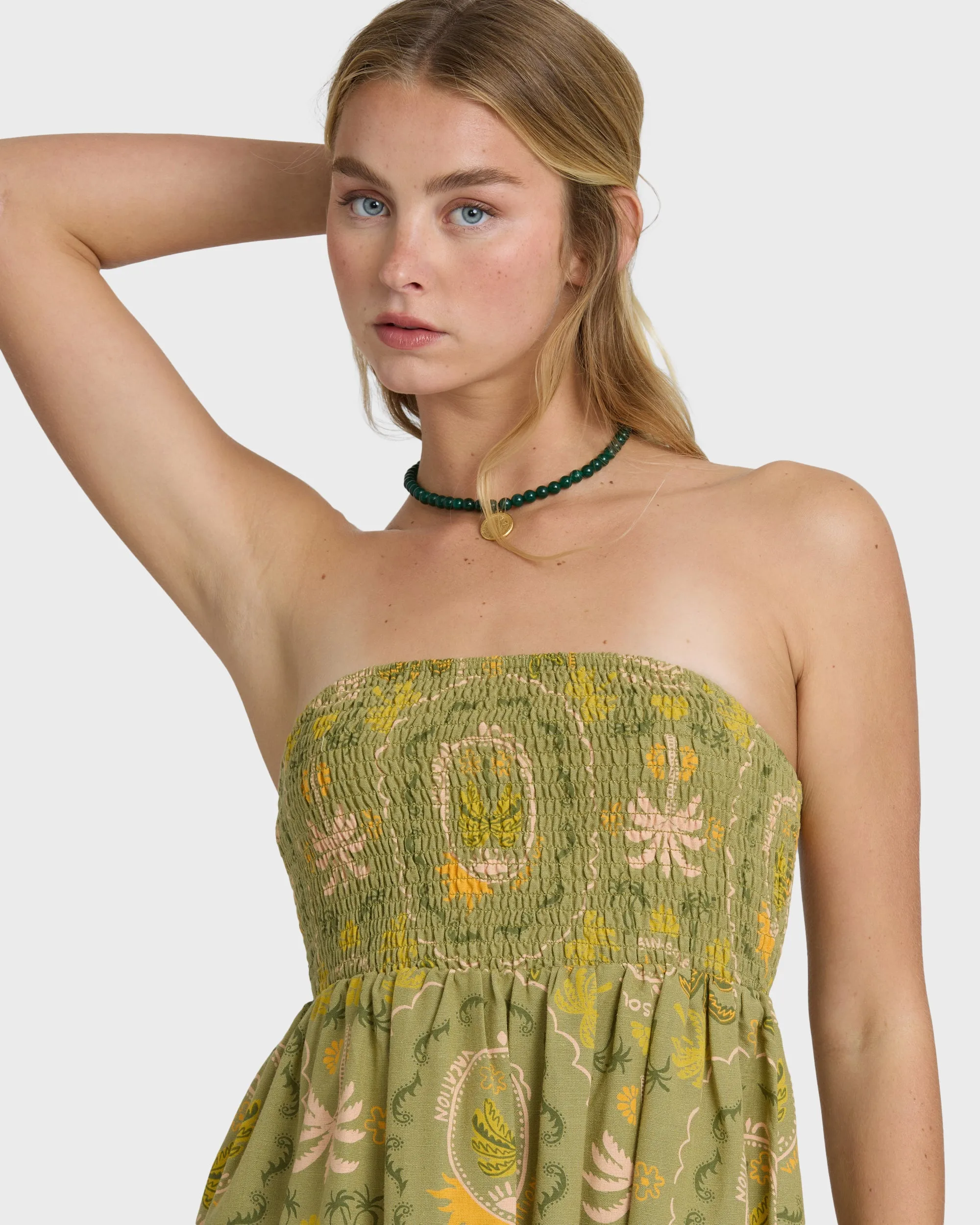 Tropical Haze Mini Dress - Cedar sold by Billabong product image thumbnail 2