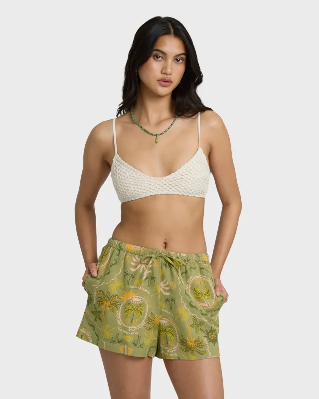 Wanderer Print Shorts - Cedar sold by Billabong