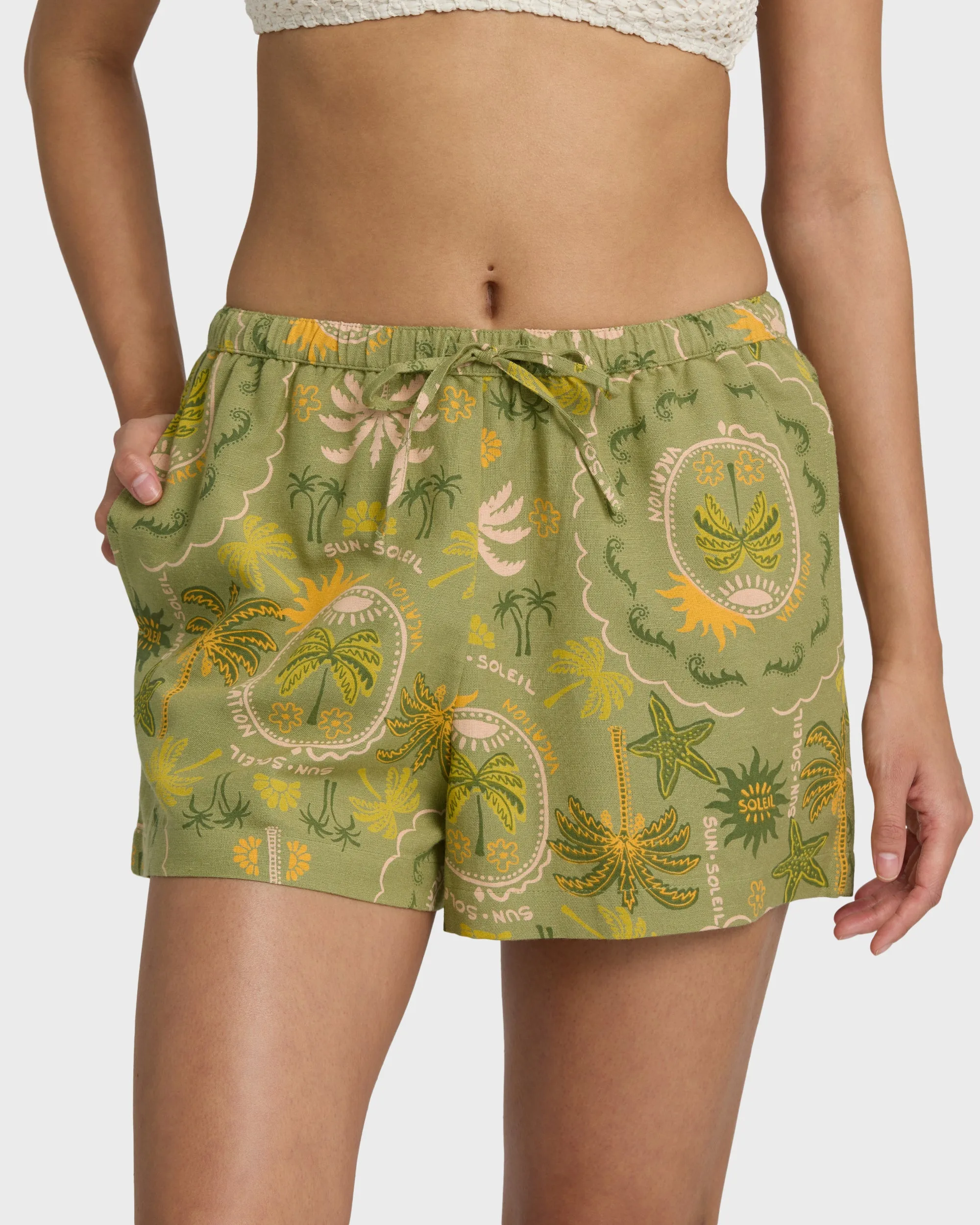 Wanderer Print Shorts - Cedar sold by Billabong product image thumbnail 2