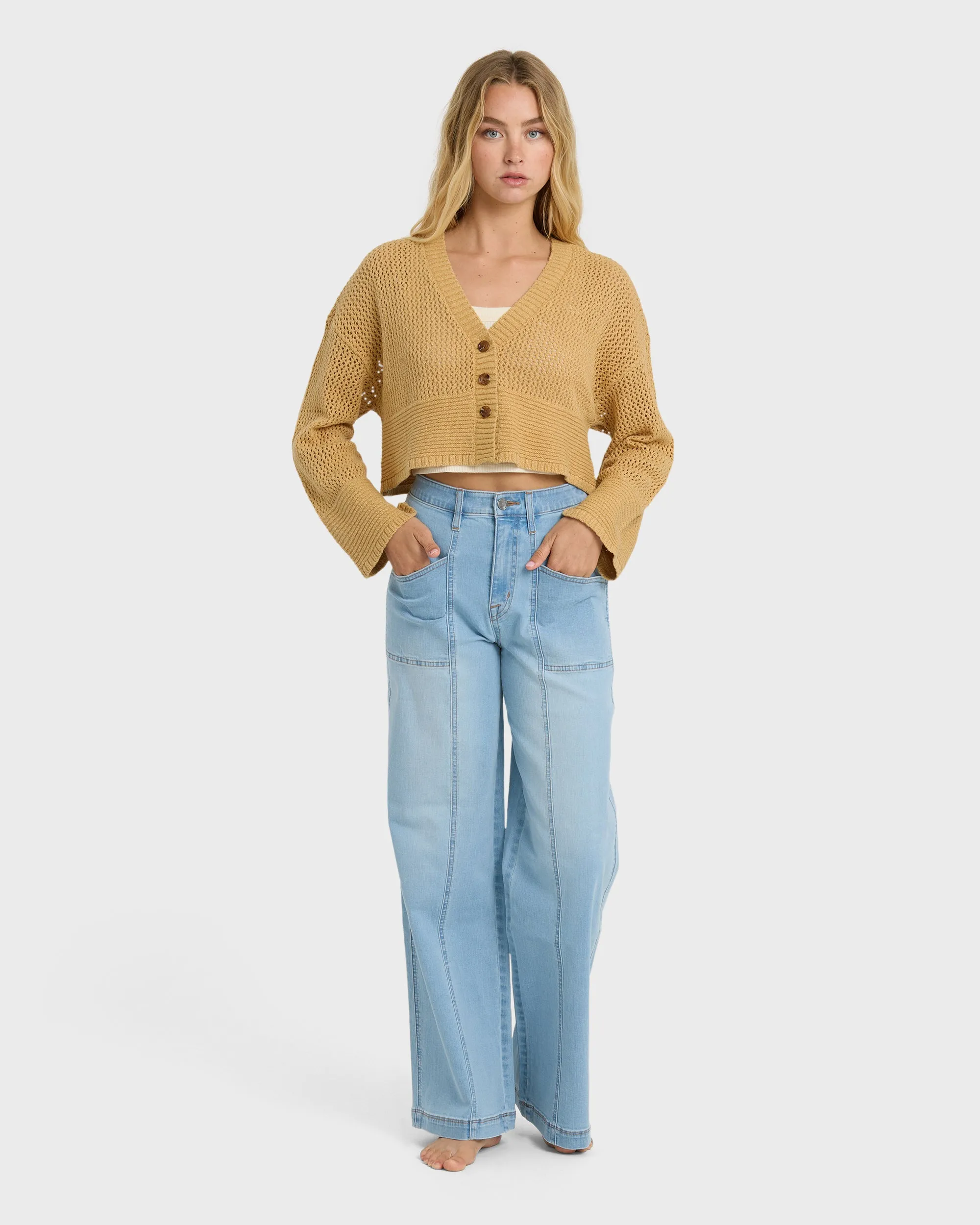 Tavi Cardigan - Sand sold by Billabong product image thumbnail 3