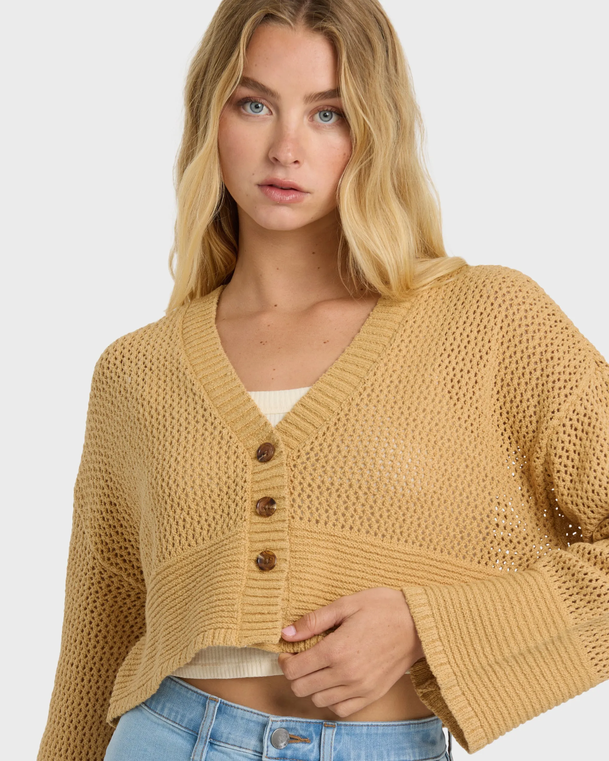 Tavi Cardigan - Sand sold by Billabong product image thumbnail 2