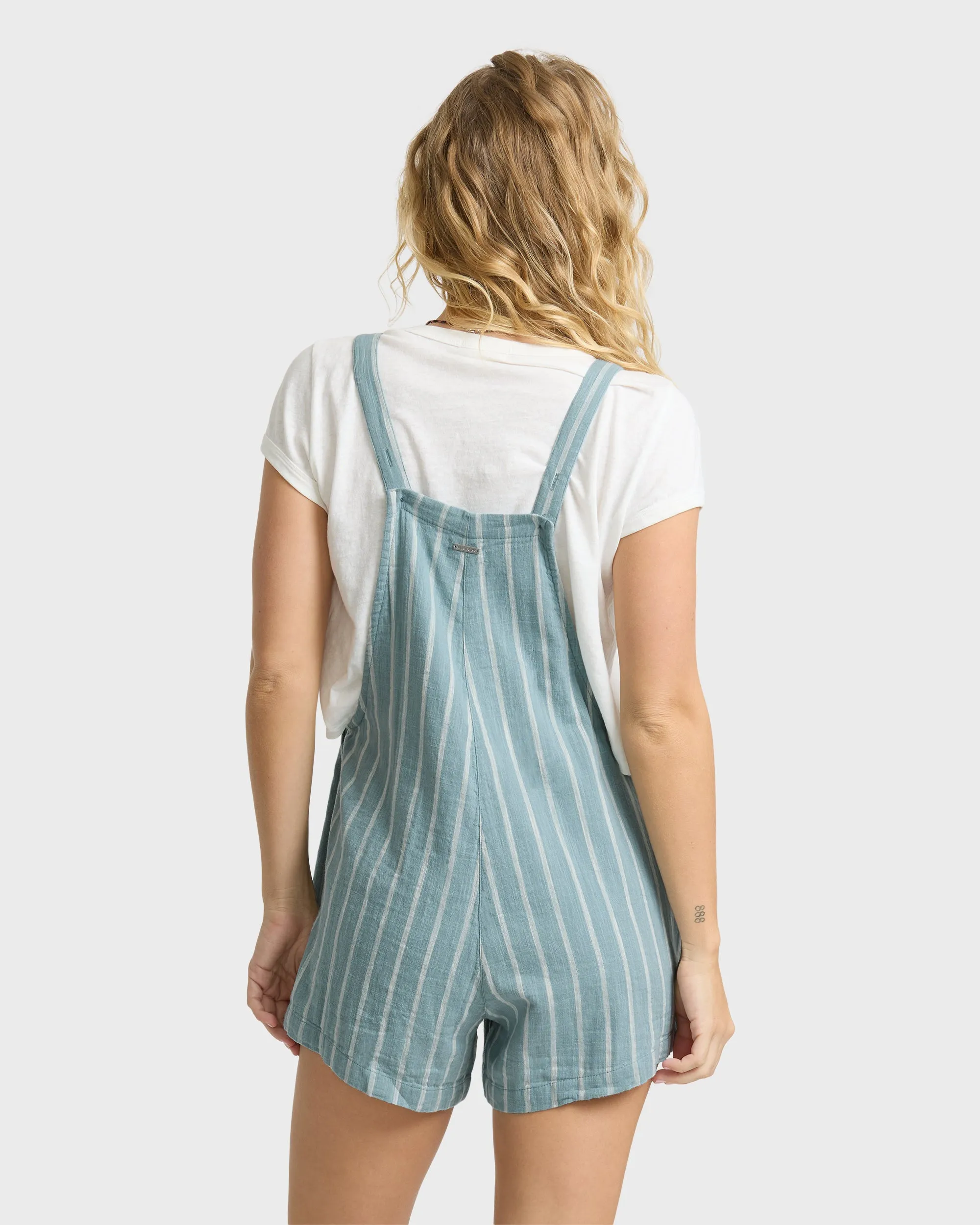 Beach Crush Romper - Blue Fog sold by Billabong product image thumbnail 4