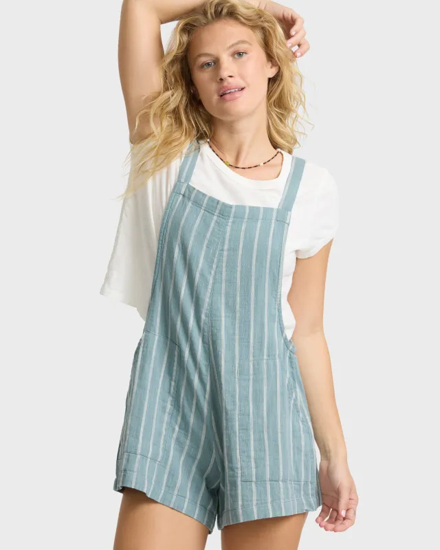 Beach Crush Romper - Blue Fog made by Billabong