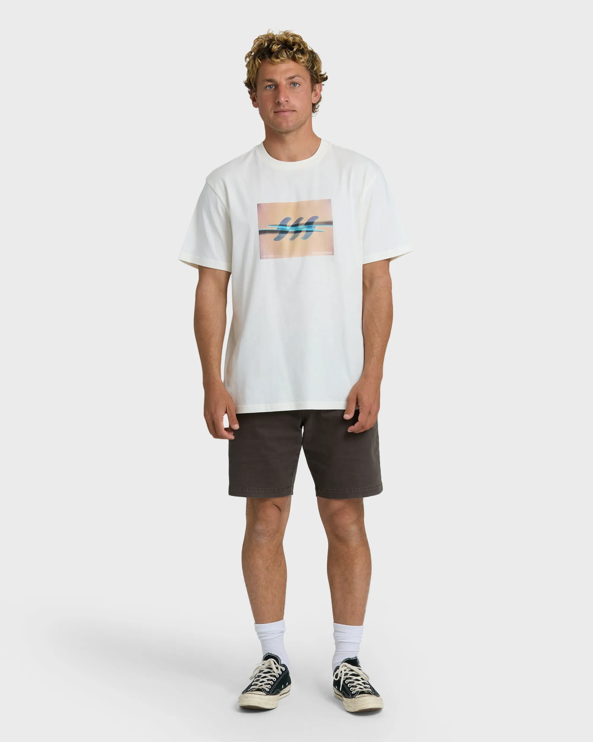 Subconscious Premium Short Sleeve T-Shirt - Off White sold by Billabong product image thumbnail 4