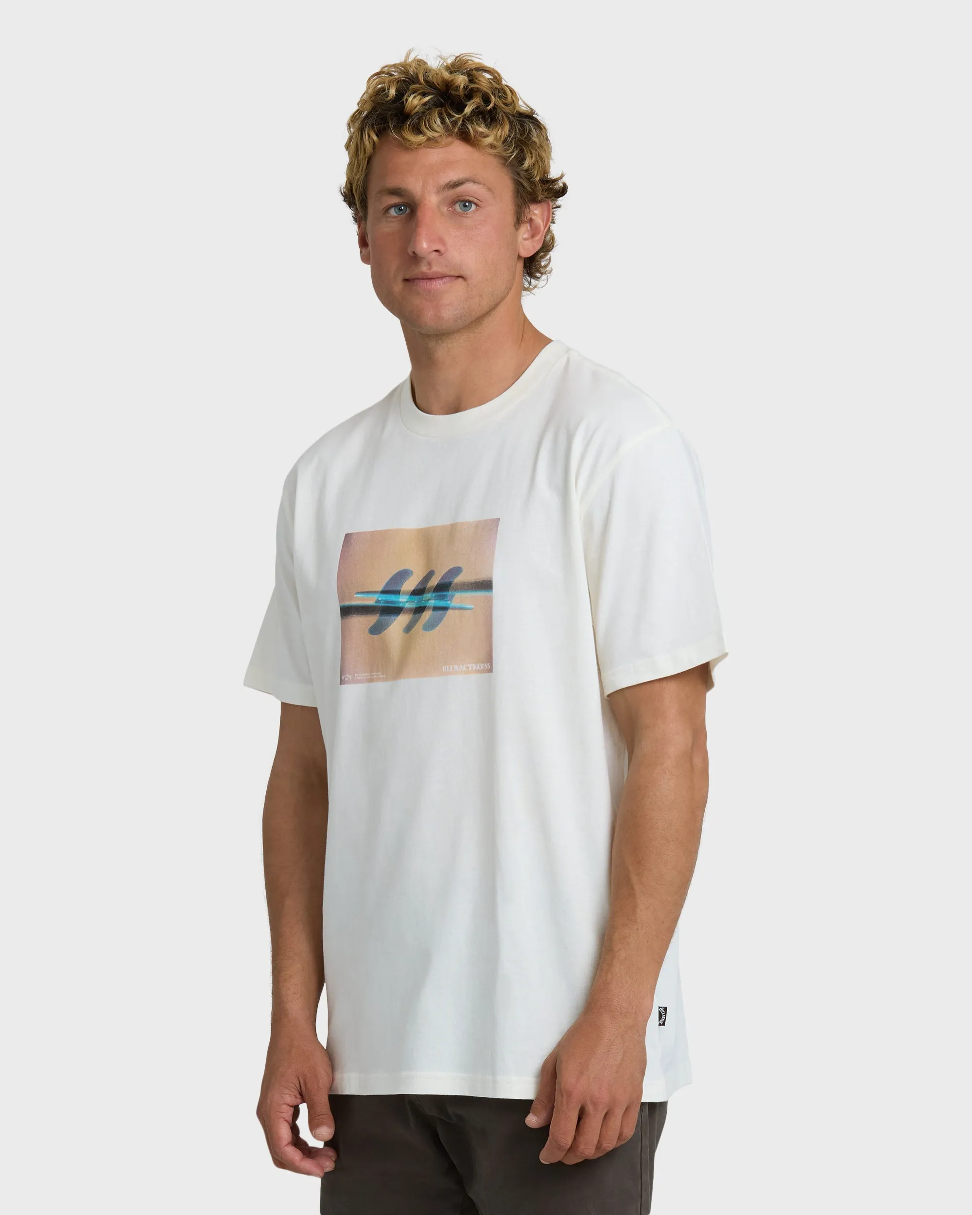 Subconscious Premium Short Sleeve T-Shirt - Off White sold by Billabong product image thumbnail 3