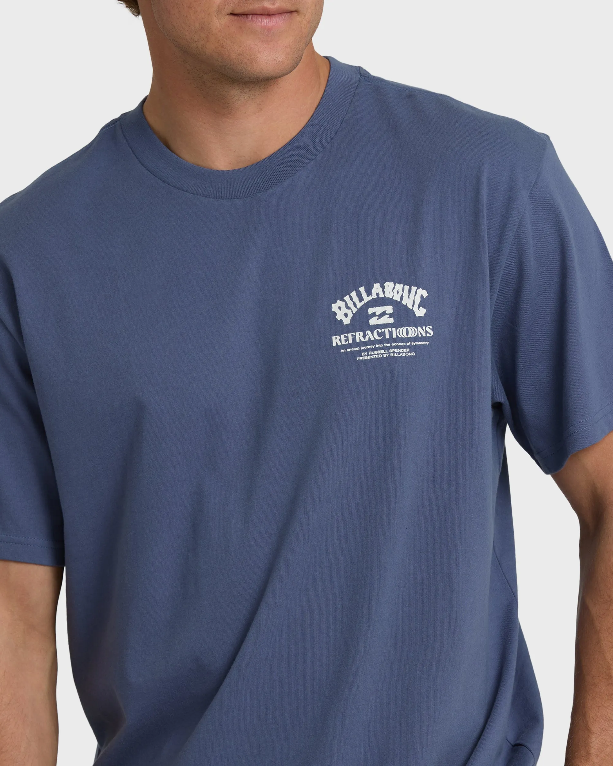 Flower Premium Short Sleeve T-Shirt - Vintage Indigo sold by Billabong product image thumbnail 5