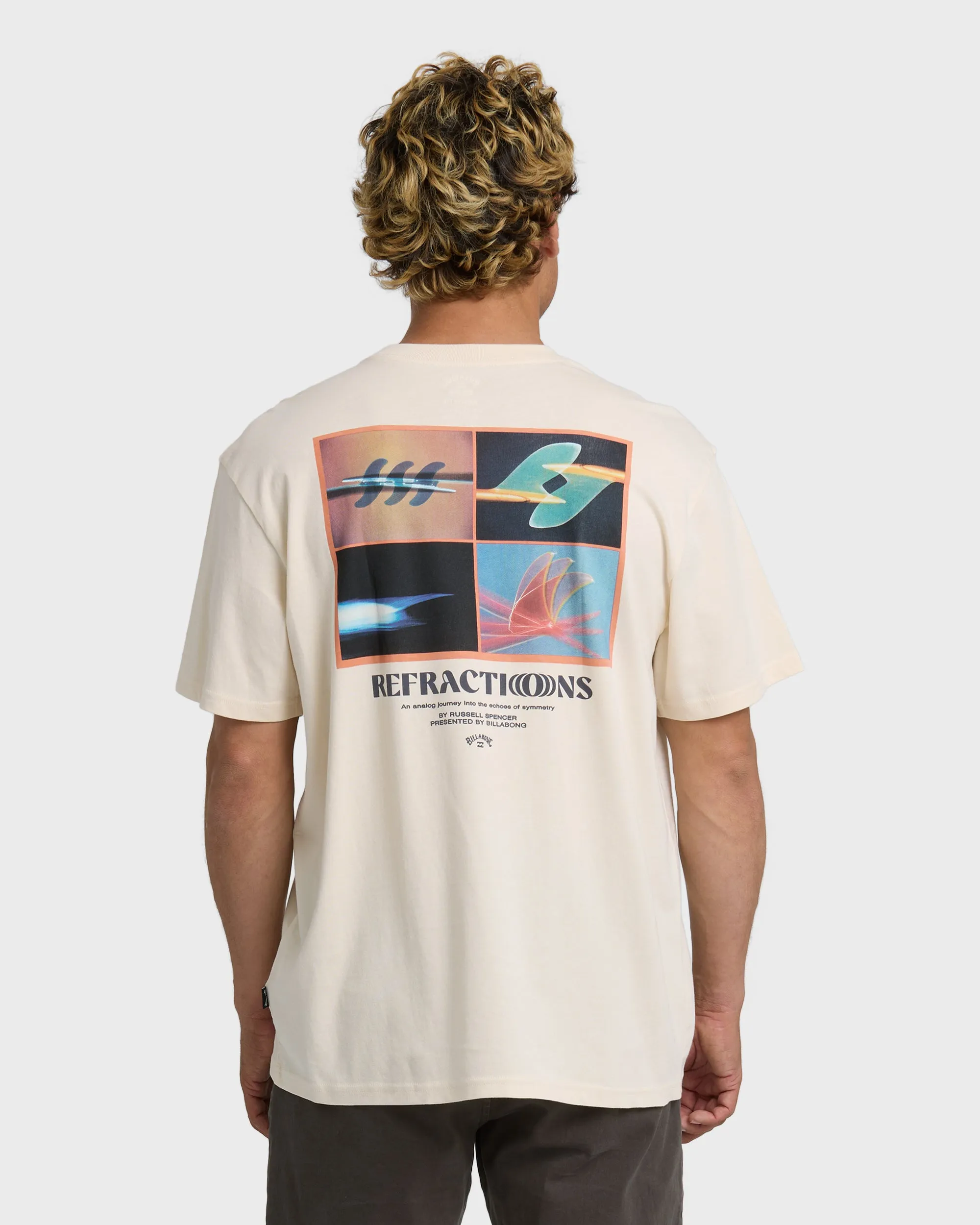 Refractions Premium Short Sleeve T-Shirt - Oyster Gray sold by Billabong product image thumbnail 2