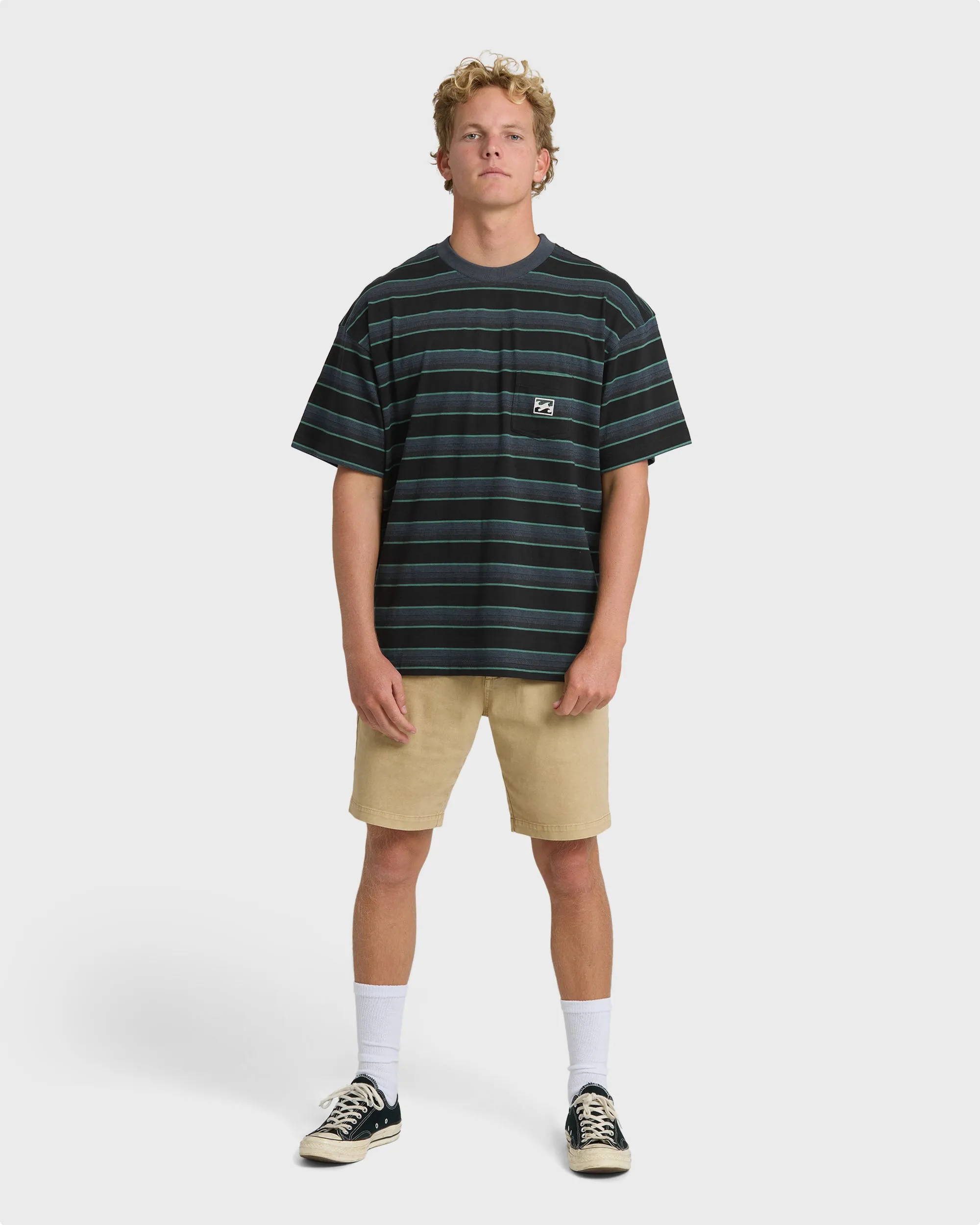Baxter Crew Short Sleeve T-Shirt - Black sold by Billabong product image thumbnail 5