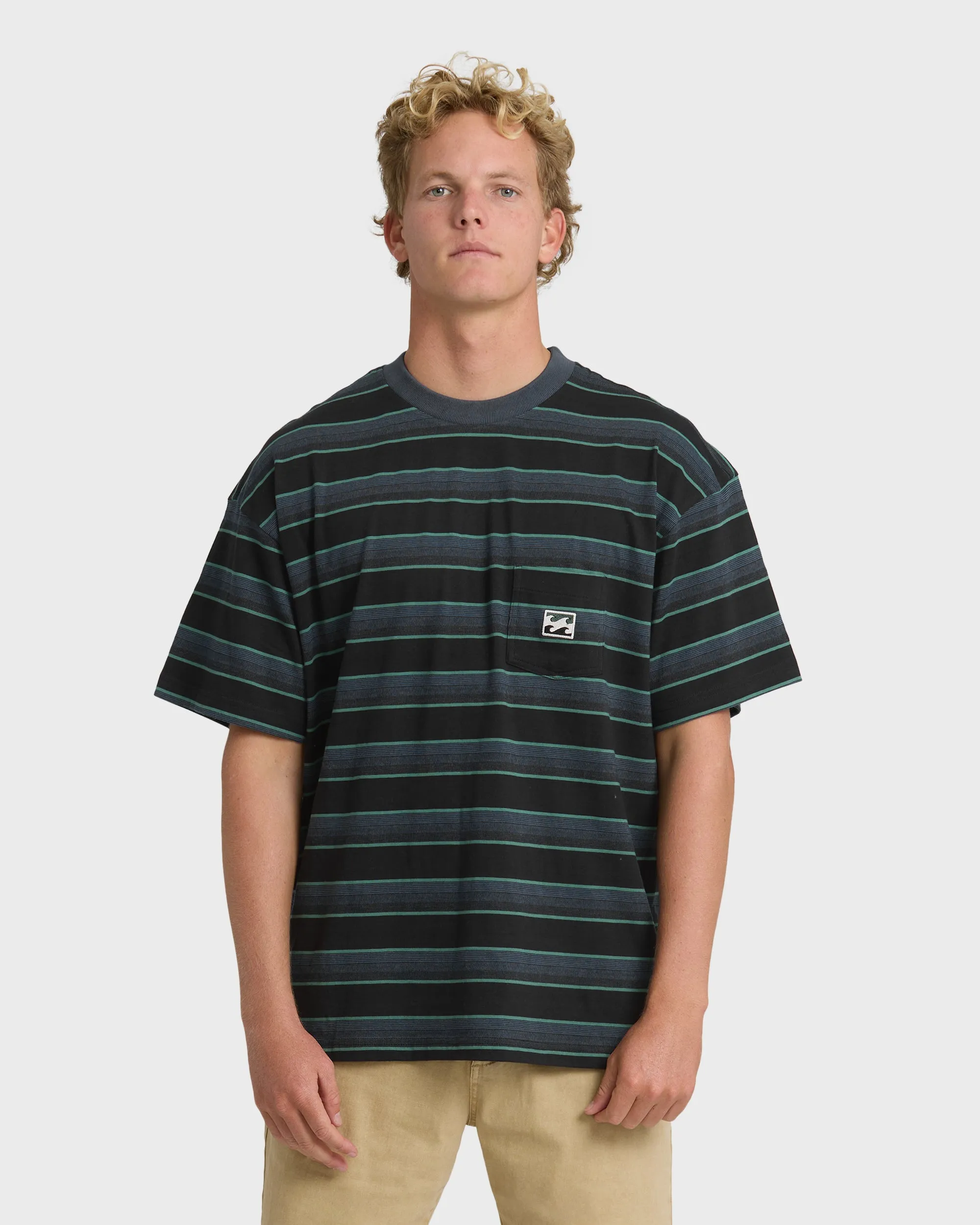 Baxter Crew Short Sleeve T-Shirt - Black sold by Billabong product image thumbnail 2