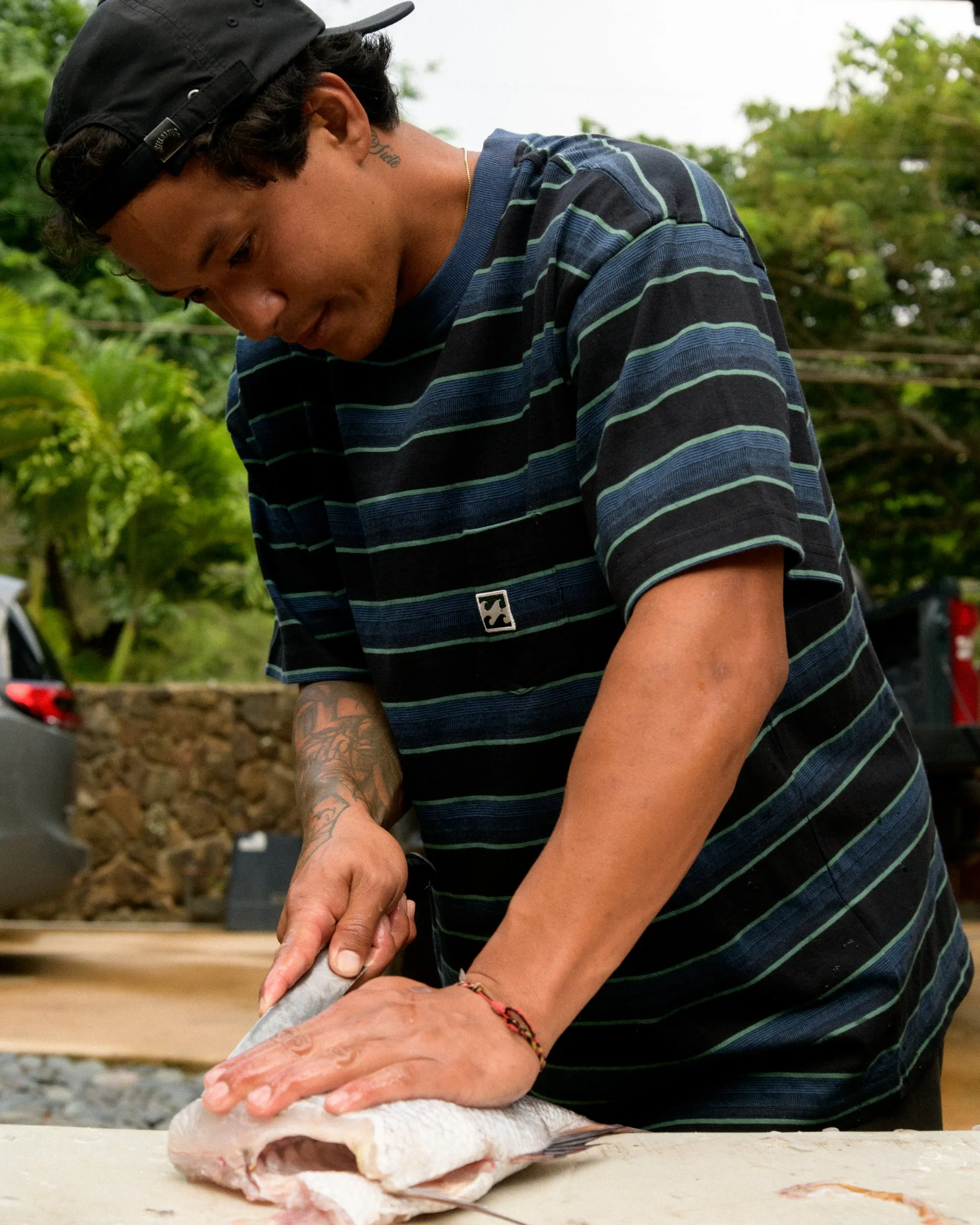 Baxter Crew Short Sleeve T-Shirt - Black sold by Billabong