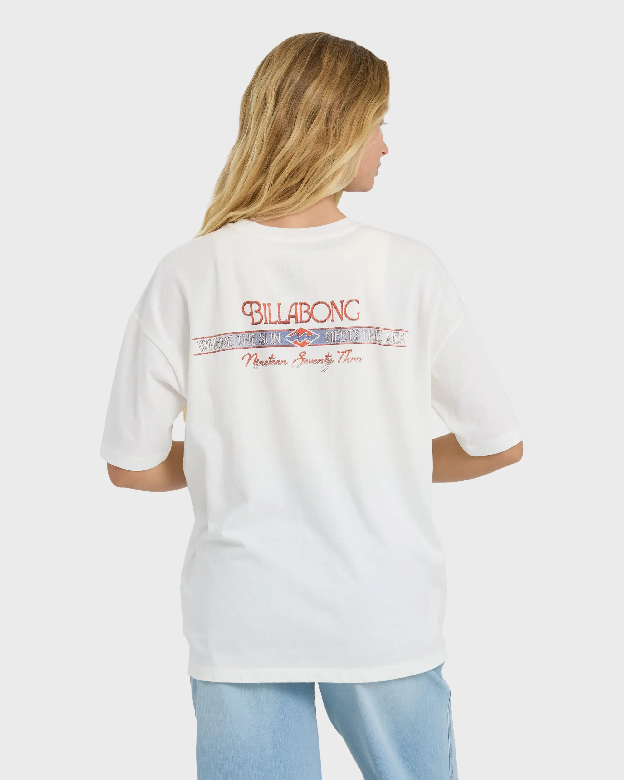 Sun Meets Sea Short Sleeve T-Shirt - Salt Crystal sold by Billabong product image thumbnail 4