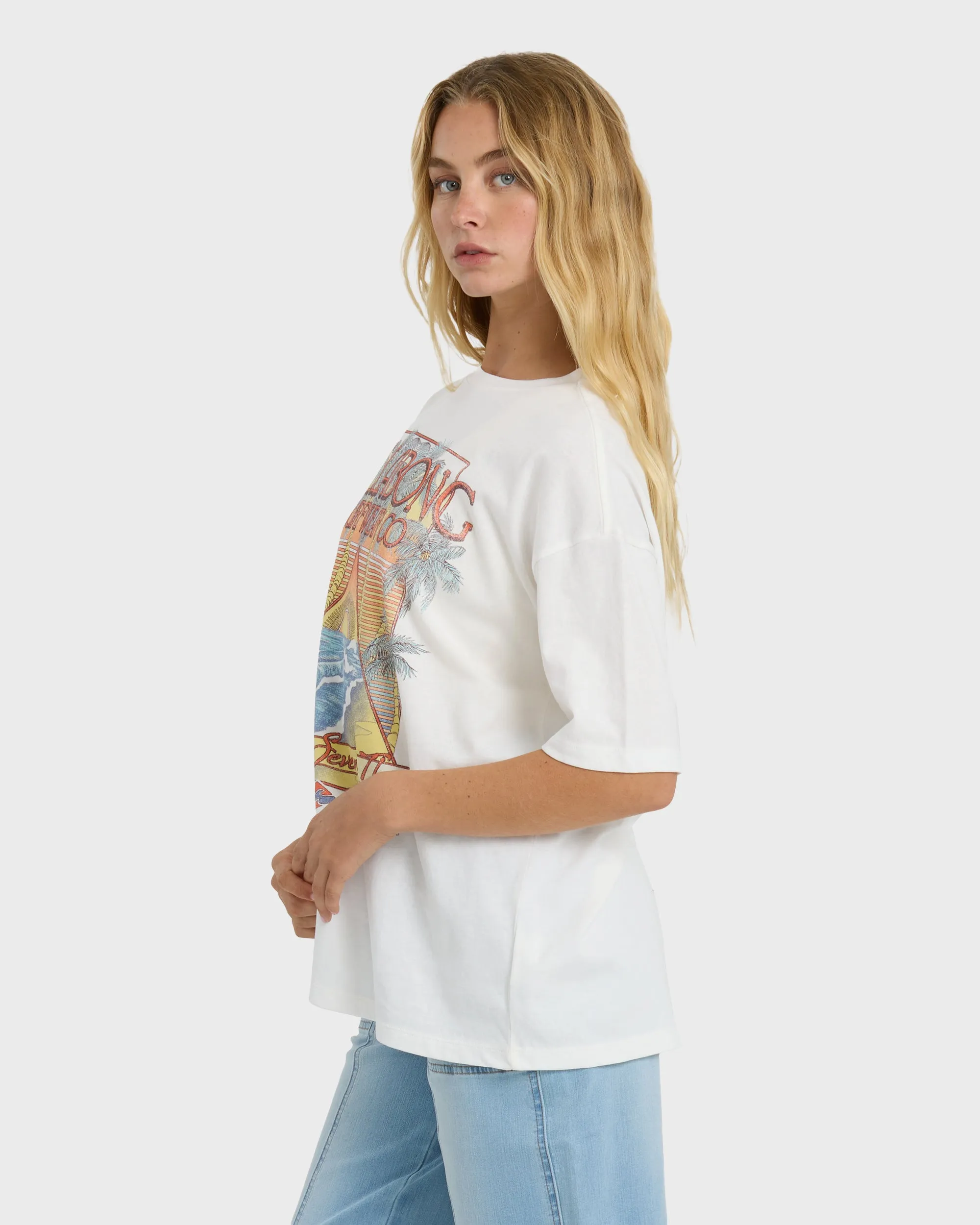 Sun Meets Sea Short Sleeve T-Shirt - Salt Crystal sold by Billabong product image thumbnail 5