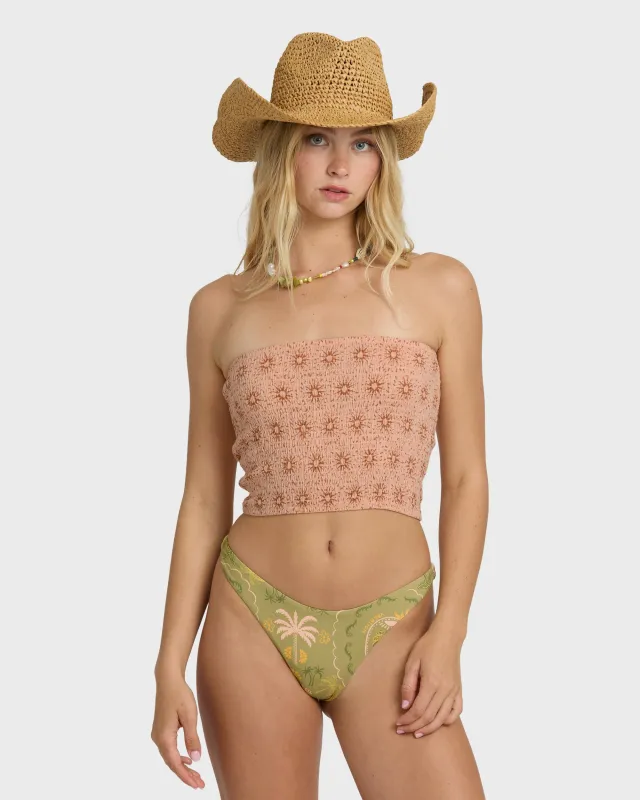 Keep It Simple 2 Tube Top - Light Peach sold by Billabong