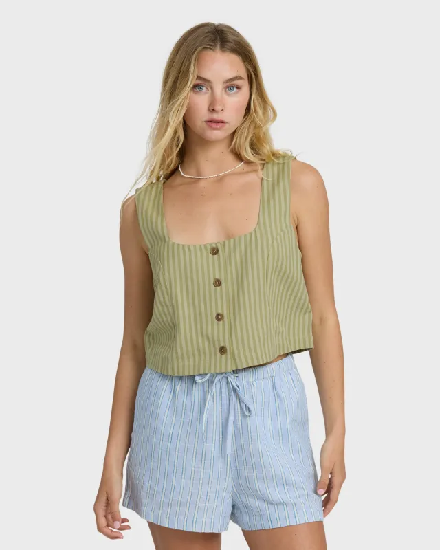 Another Wave Tank - Cedar sold by Billabong