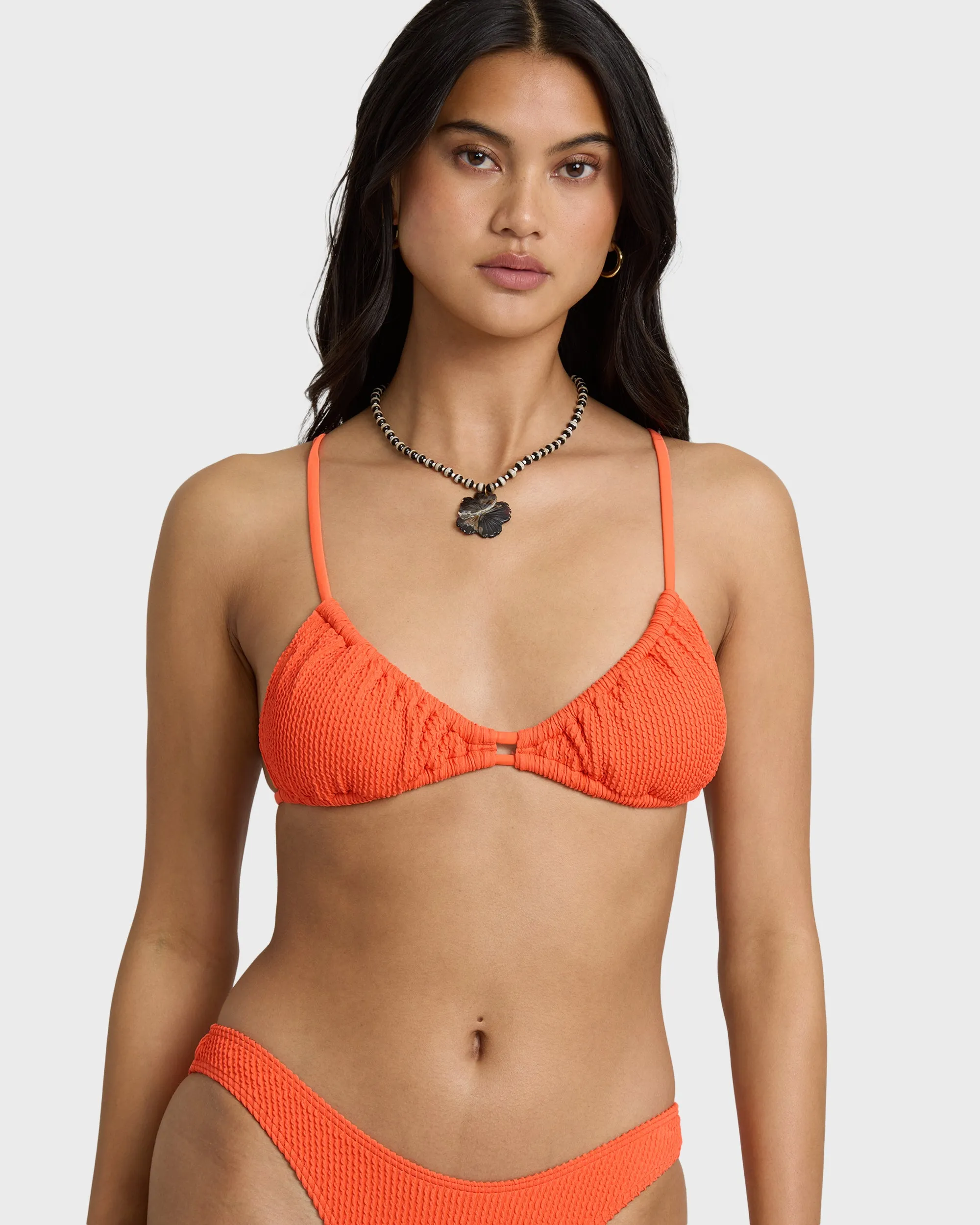 Summer Hi Teagan Bralette Bikini Top - Hot Coral sold by Billabong product image thumbnail 5