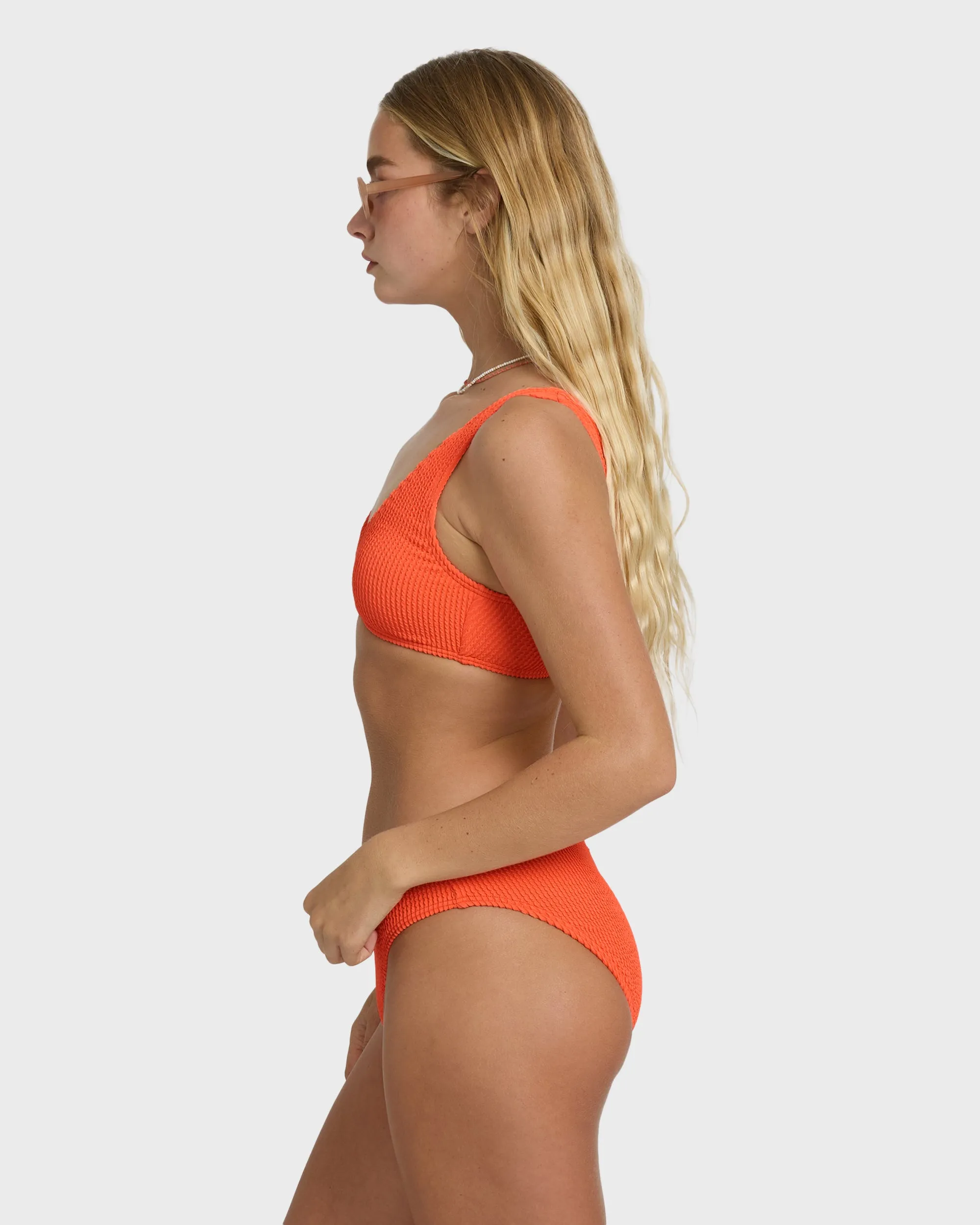 Summer Hi Scoop Tank Swim Tank Bikini Top - Hot Coral sold by Billabong product image thumbnail 3