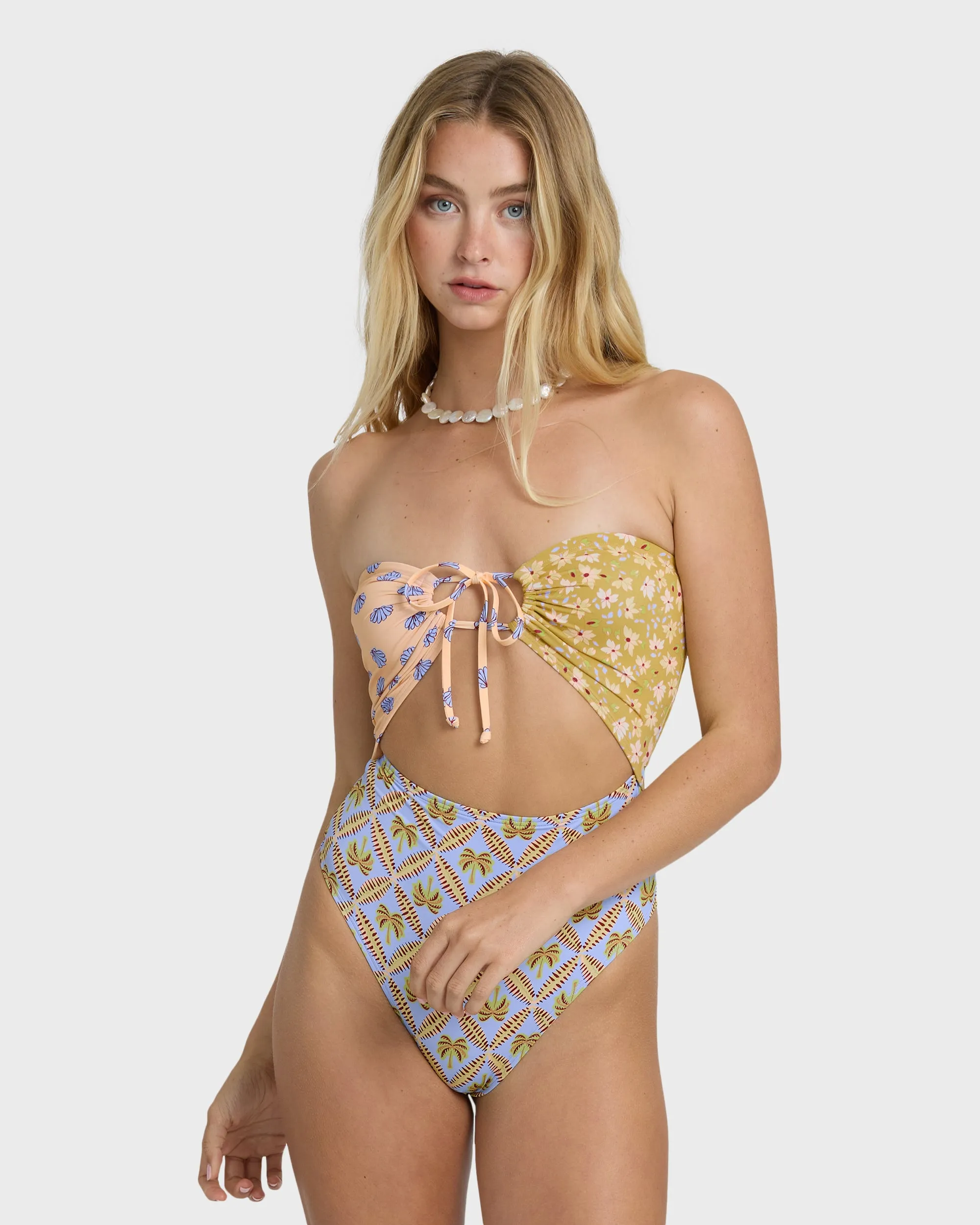 Soul Stoke Andrew One-piece Swimsuit - Twilight Blue sold by Billabong