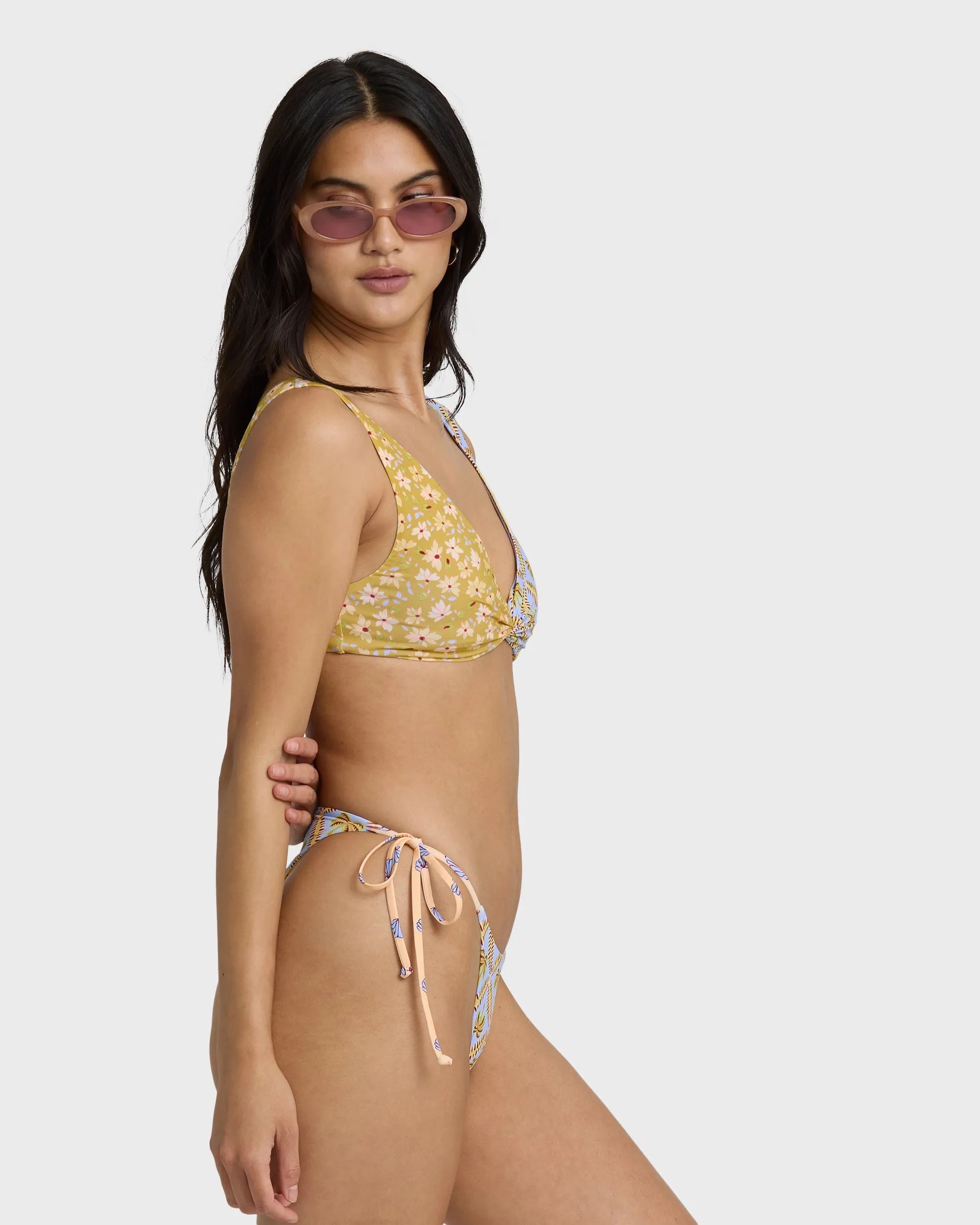 Soul Stoke Reversible Tie-side Hike Medium Bikini Bottom - Twilight Blue sold by Billabong product image thumbnail 3