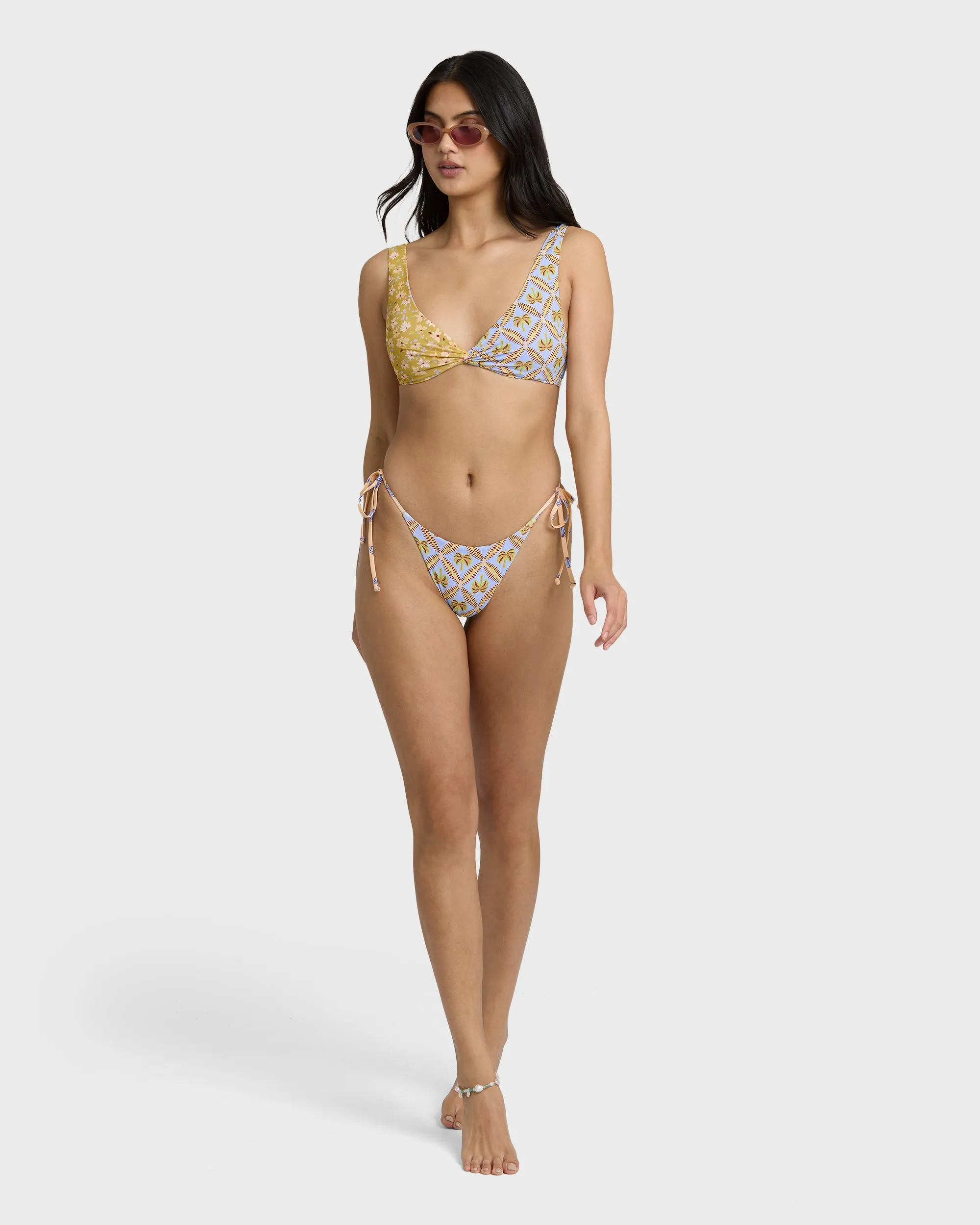 Soul Stoke Twist Tank Swim Tank Bikini Top - Twilight Blue sold by Billabong product image thumbnail 4