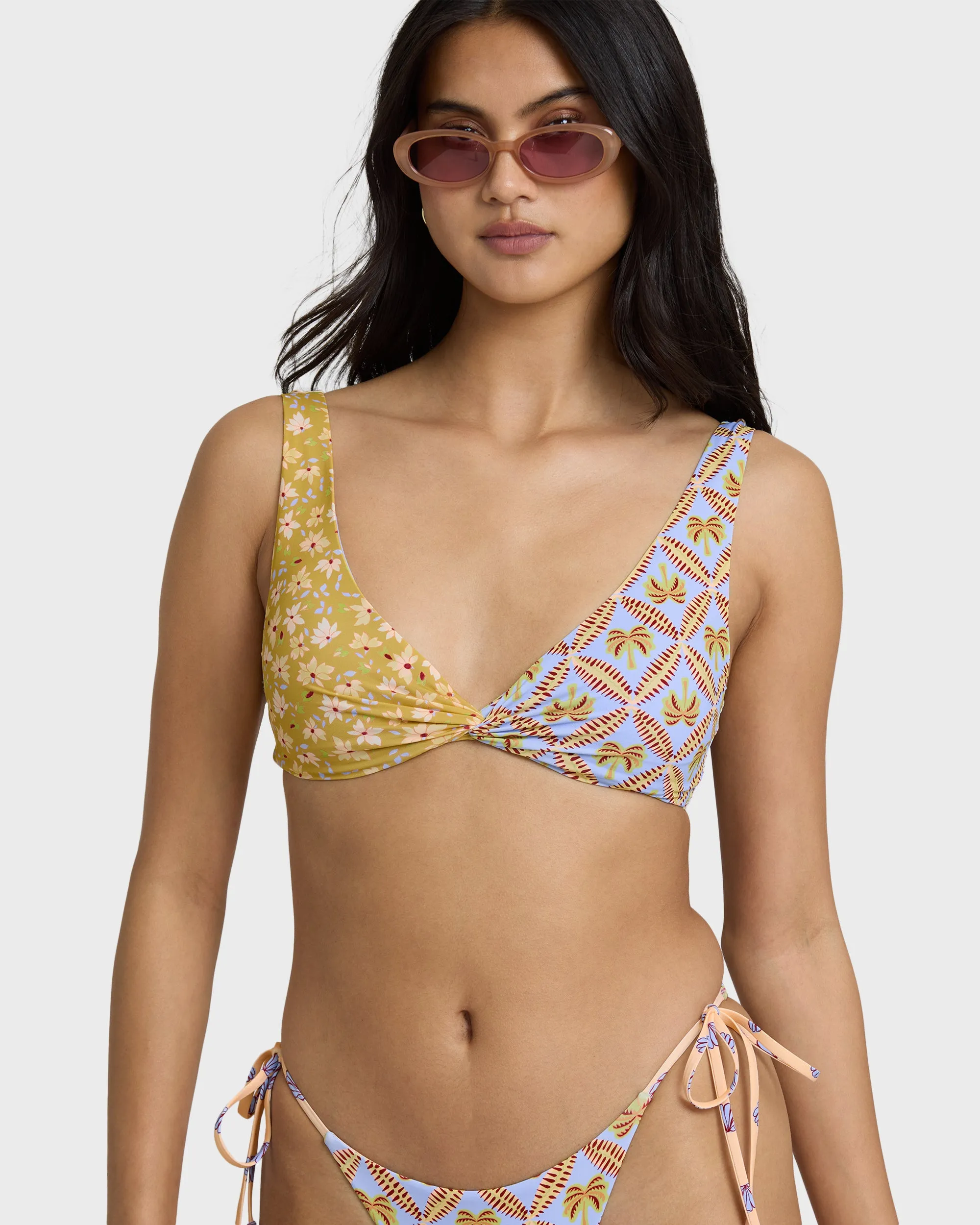 Soul Stoke Twist Tank Swim Tank Bikini Top - Twilight Blue sold by Billabong product image thumbnail 5