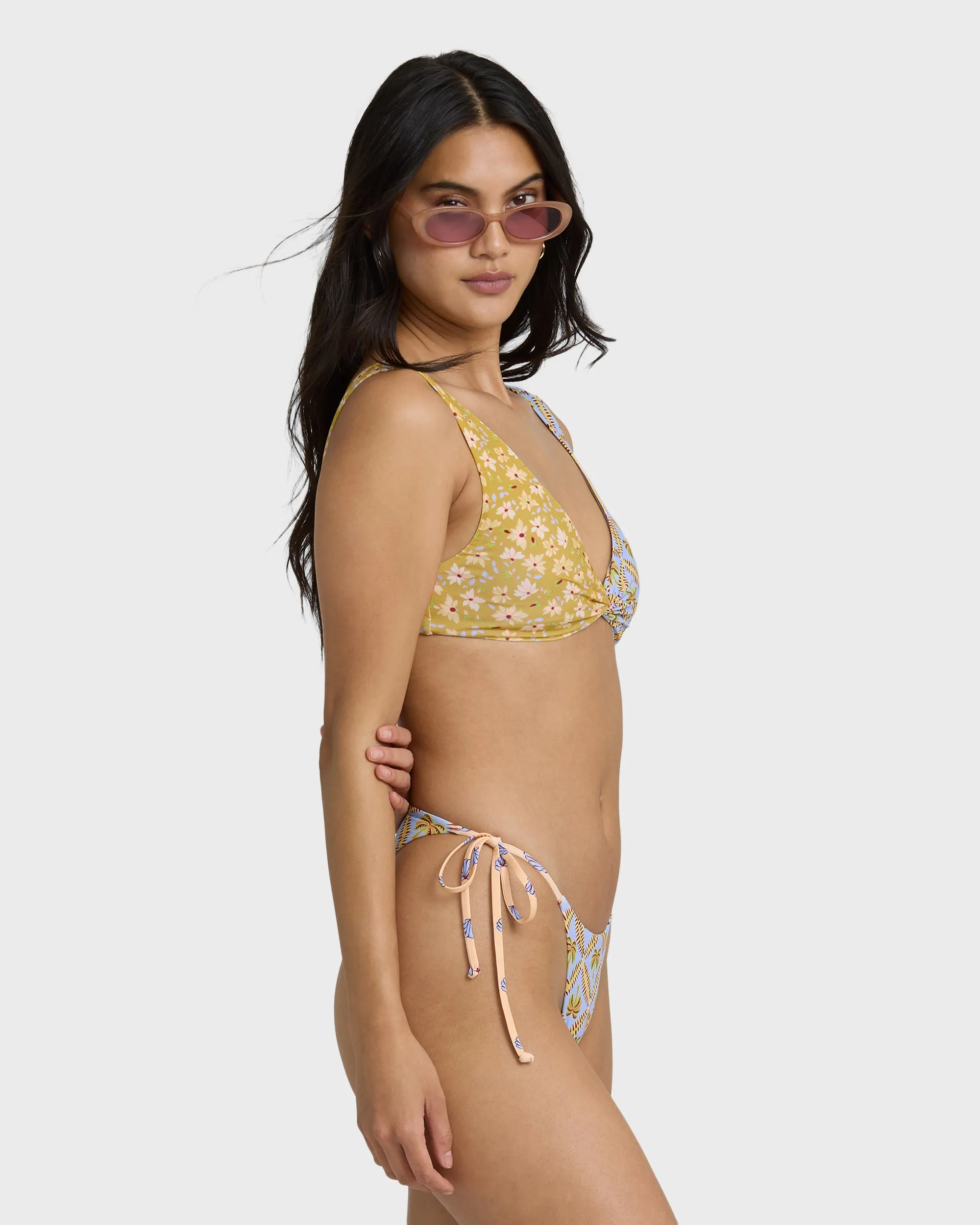 Soul Stoke Twist Tank Swim Tank Bikini Top - Twilight Blue sold by Billabong product image thumbnail 3