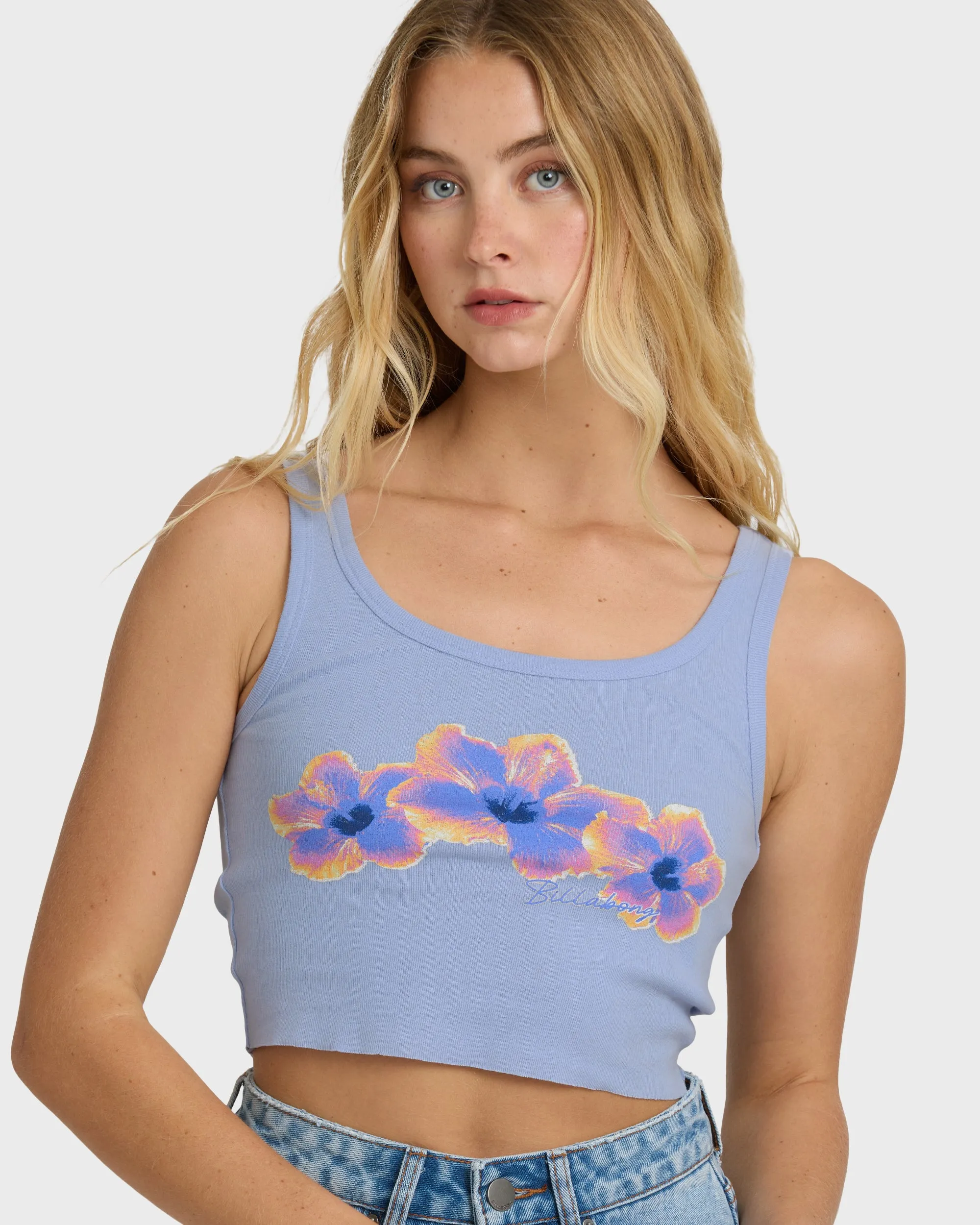 Paradise Trio Tank - Twilight Blue sold by Billabong product image thumbnail 2