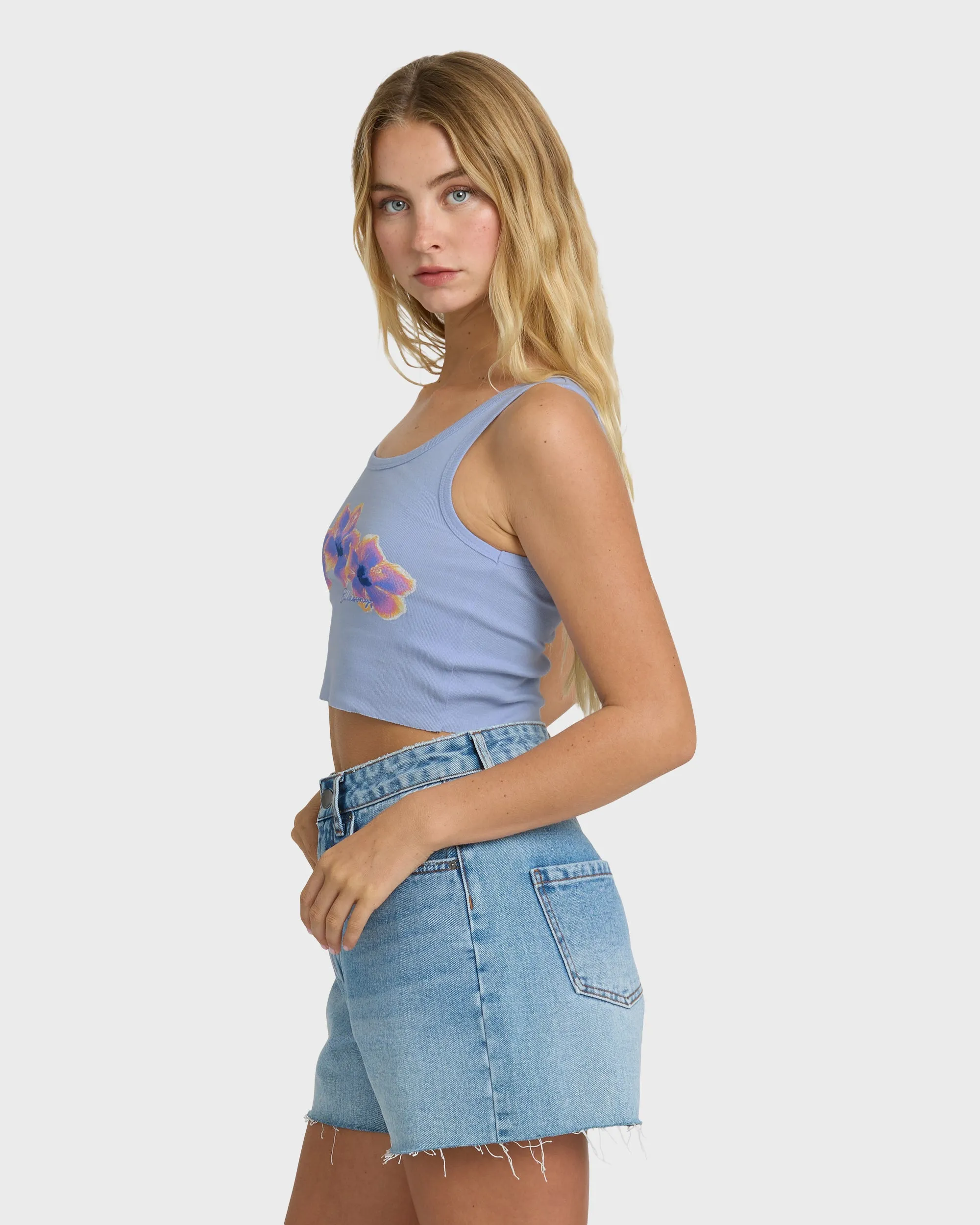 Paradise Trio Tank - Twilight Blue sold by Billabong product image thumbnail 4