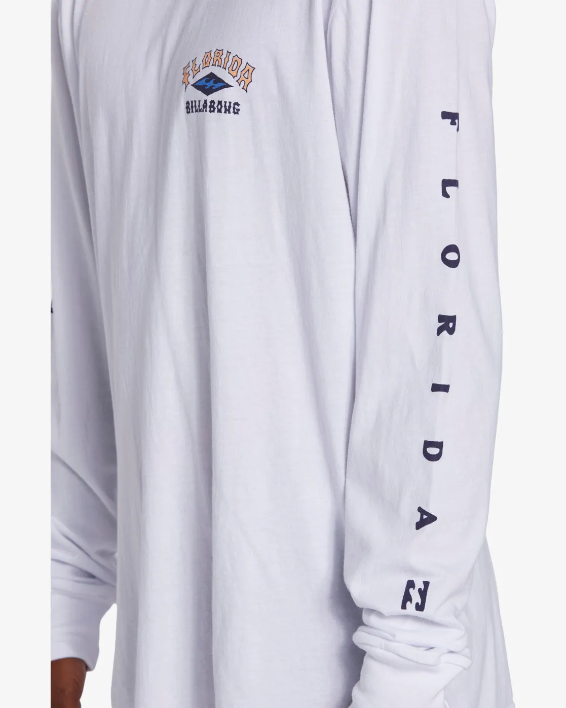 Arch Florida Long Sleeve T-Shirt - White sold by Billabong product image thumbnail 3