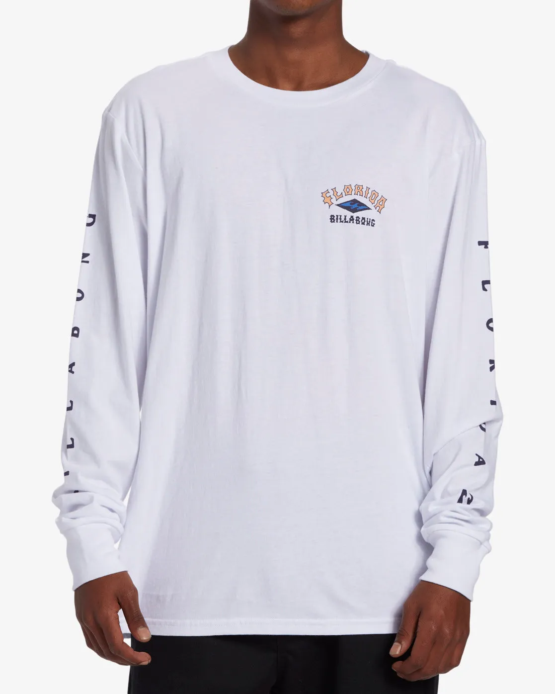 Arch Florida Long Sleeve T-Shirt - White sold by Billabong product image thumbnail 4