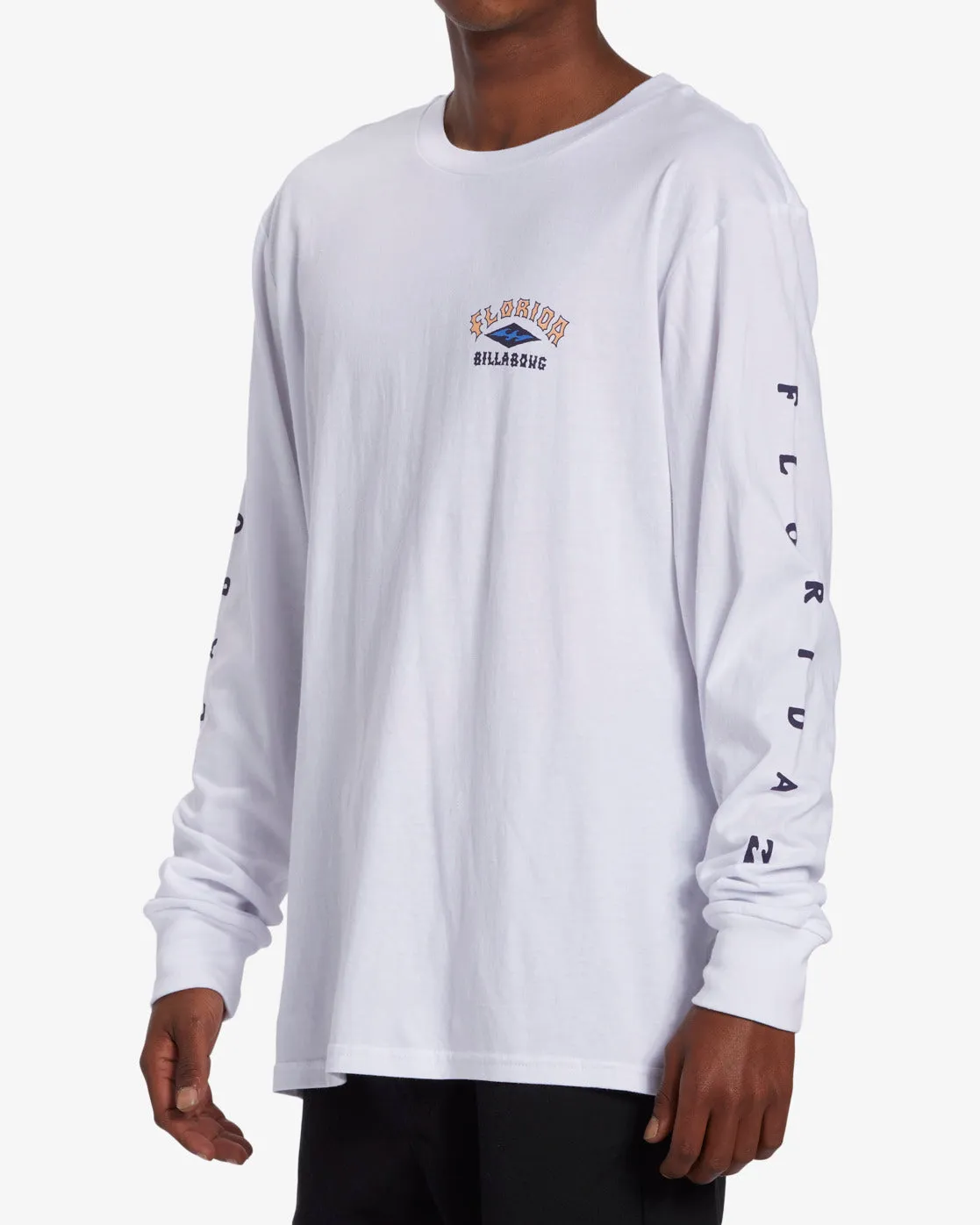 Arch Florida Long Sleeve T-Shirt - White sold by Billabong product image thumbnail 2