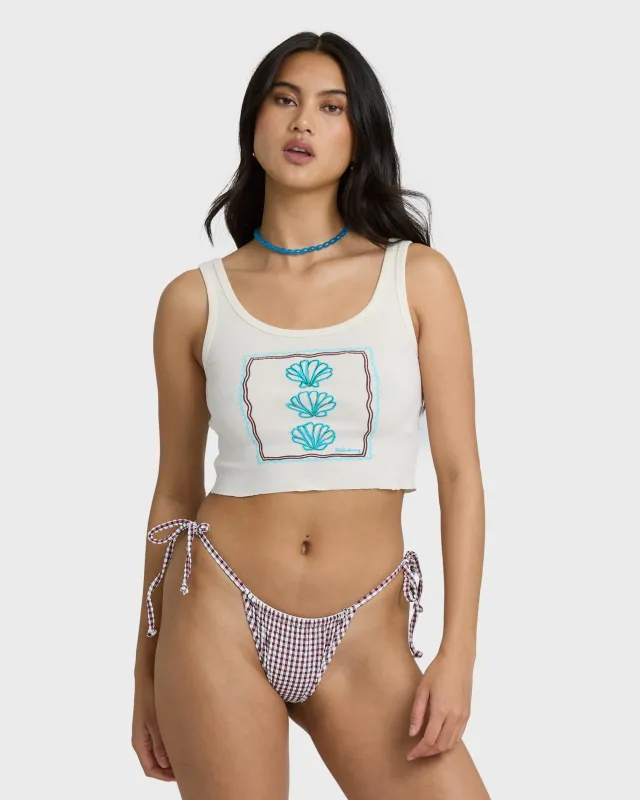 Wind Drifter Tank - White Cap sold by Billabong