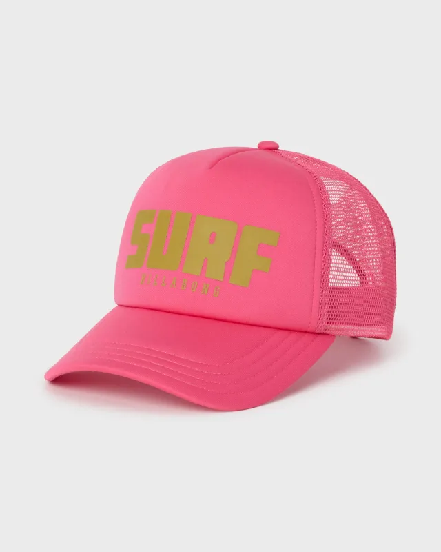 Grandpa Trucker Hat - Guava made by Billabong