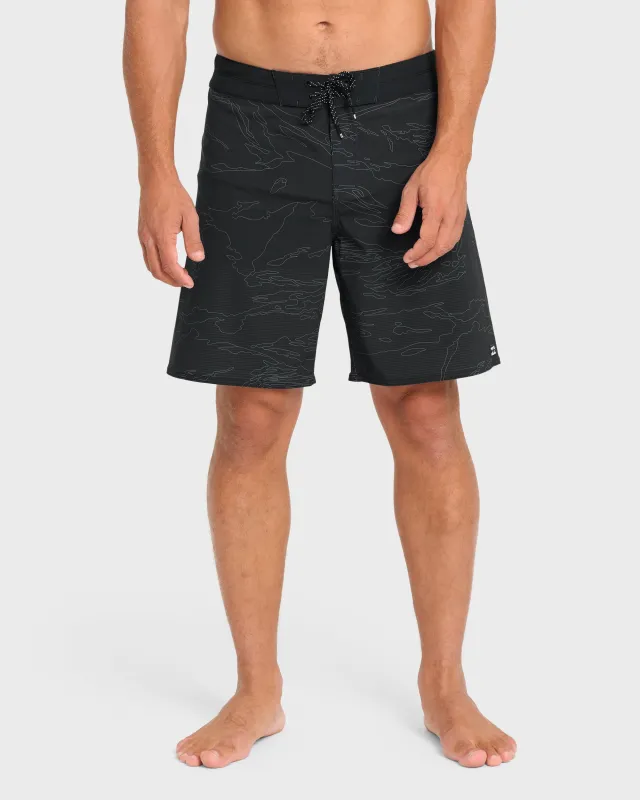 Sundays Airlite 19" Boardshorts - Black Camo - Black Camo made by Billabong