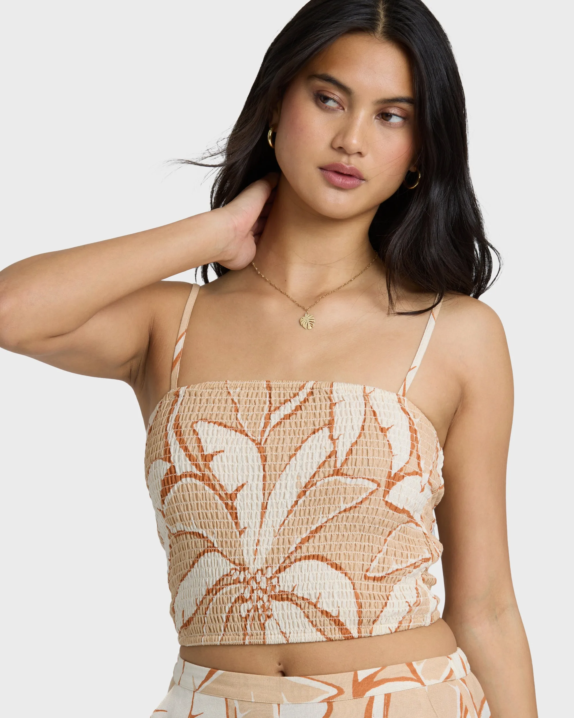 Tropic Breeze Woven Tank - Stone sold by Billabong product image thumbnail 2