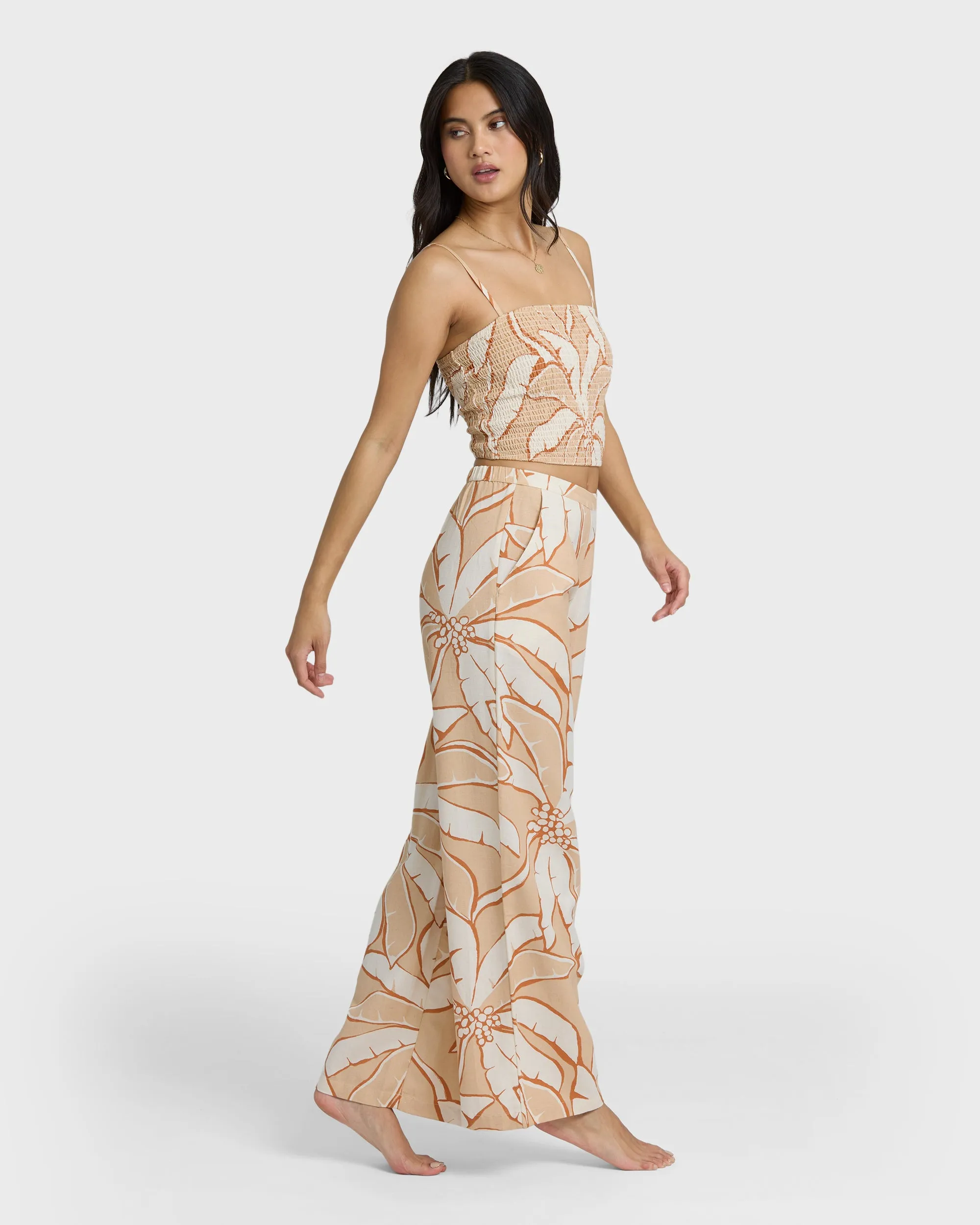 Tropic Breeze Elastic Waist Pants - Stone sold by Billabong product image thumbnail 4