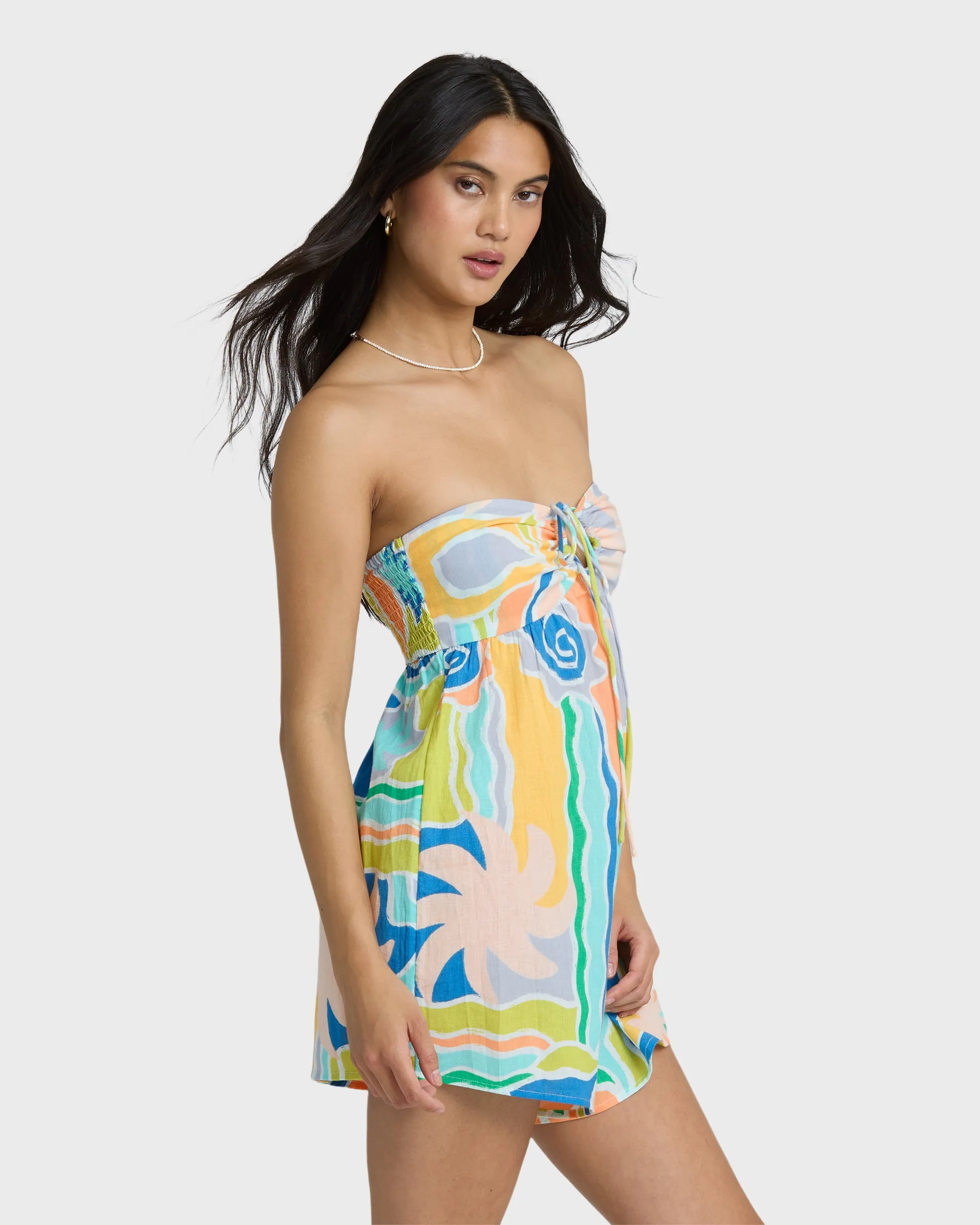 So Groovy Romper - Blue Multi sold by Billabong product image thumbnail 5