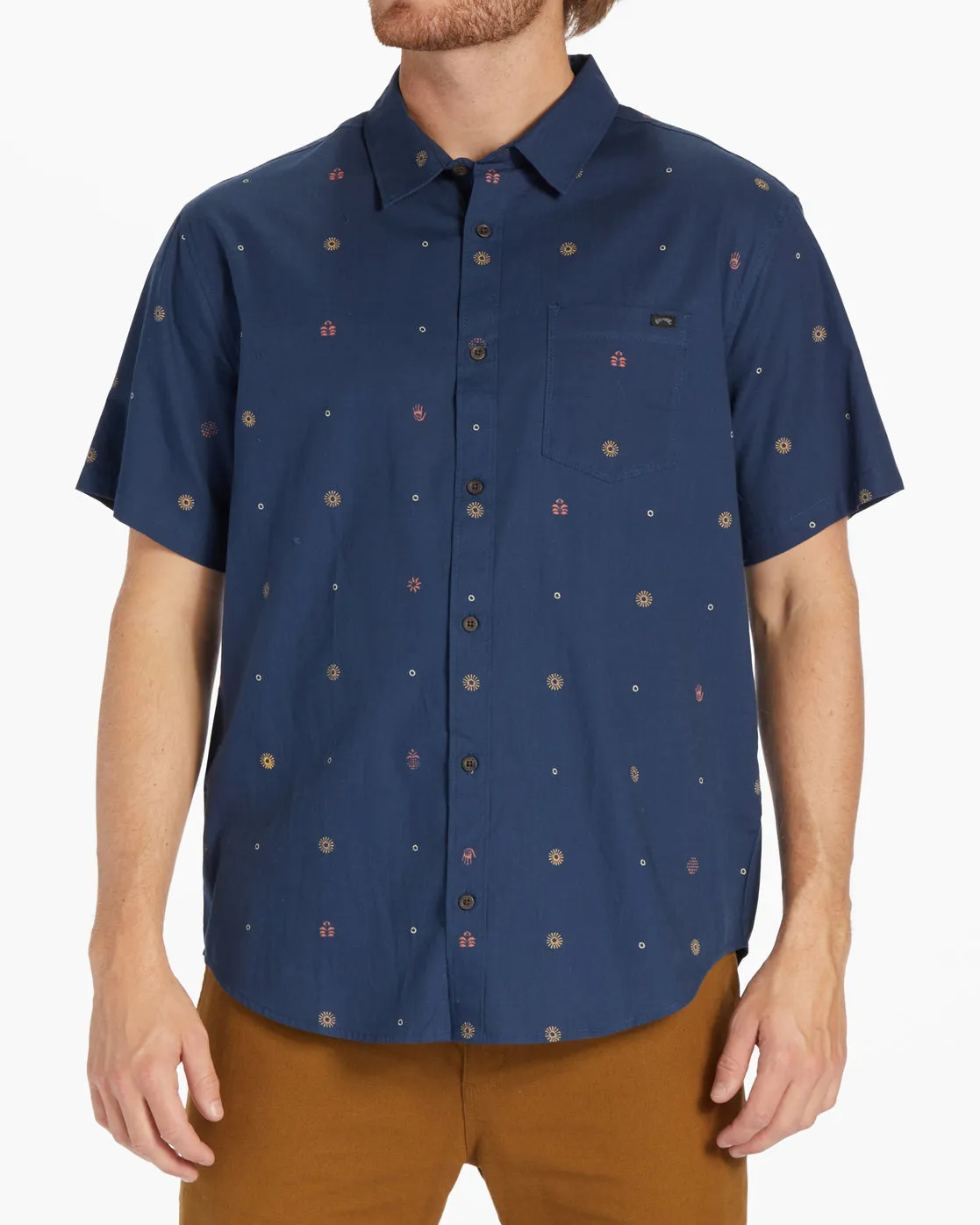 Sundays Mini Short Sleeve Shirt - Blue sold by Billabong