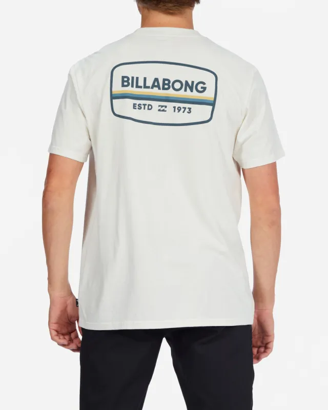 Walled T-Shirt - Off White sold by Billabong