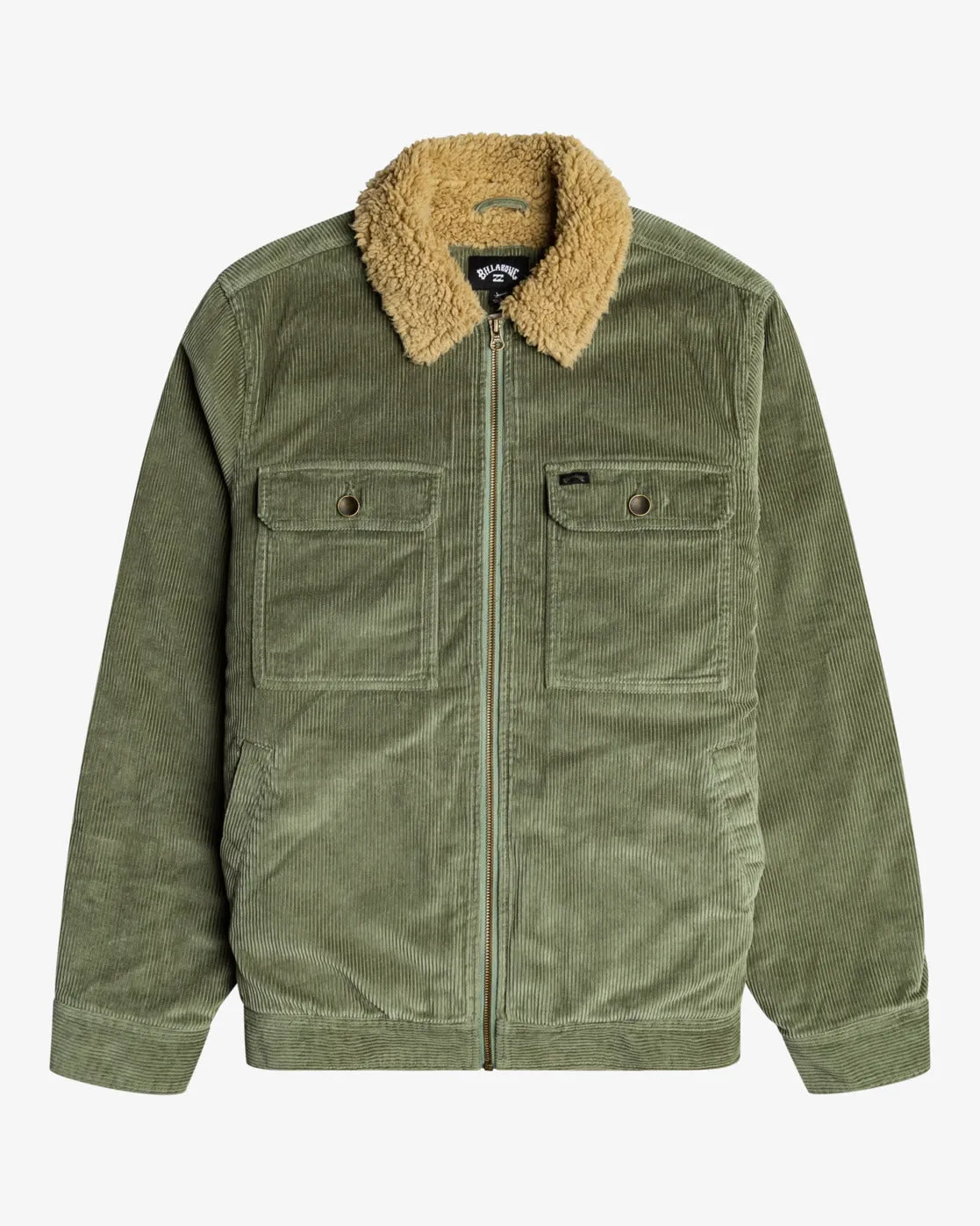 Barlow Cord Sherpa Lined Jacket - Sage sold by Billabong product image thumbnail 5