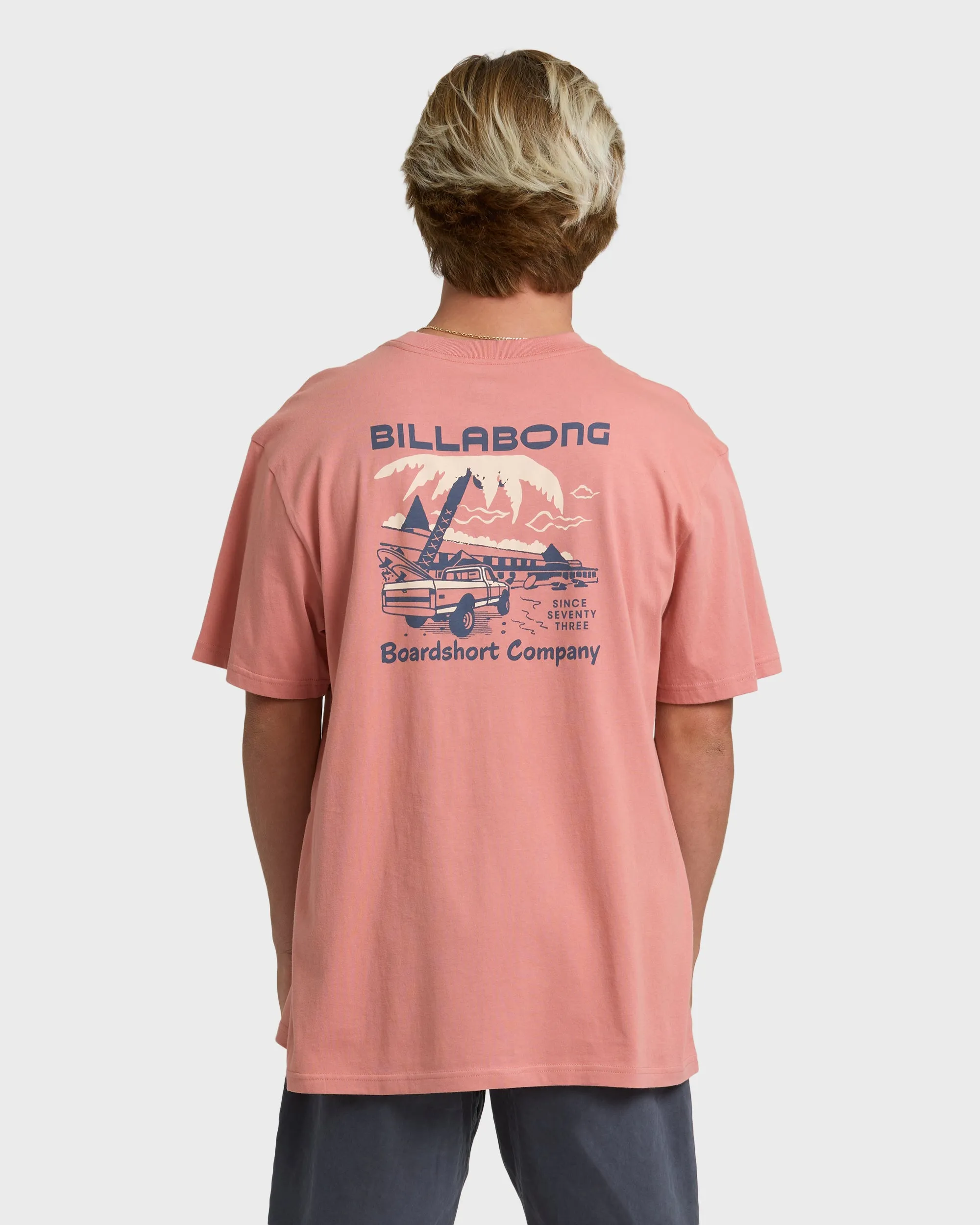 Tailgating Premium Short Sleeve T-Shirt - Ash Rose sold by Billabong product image thumbnail 2
