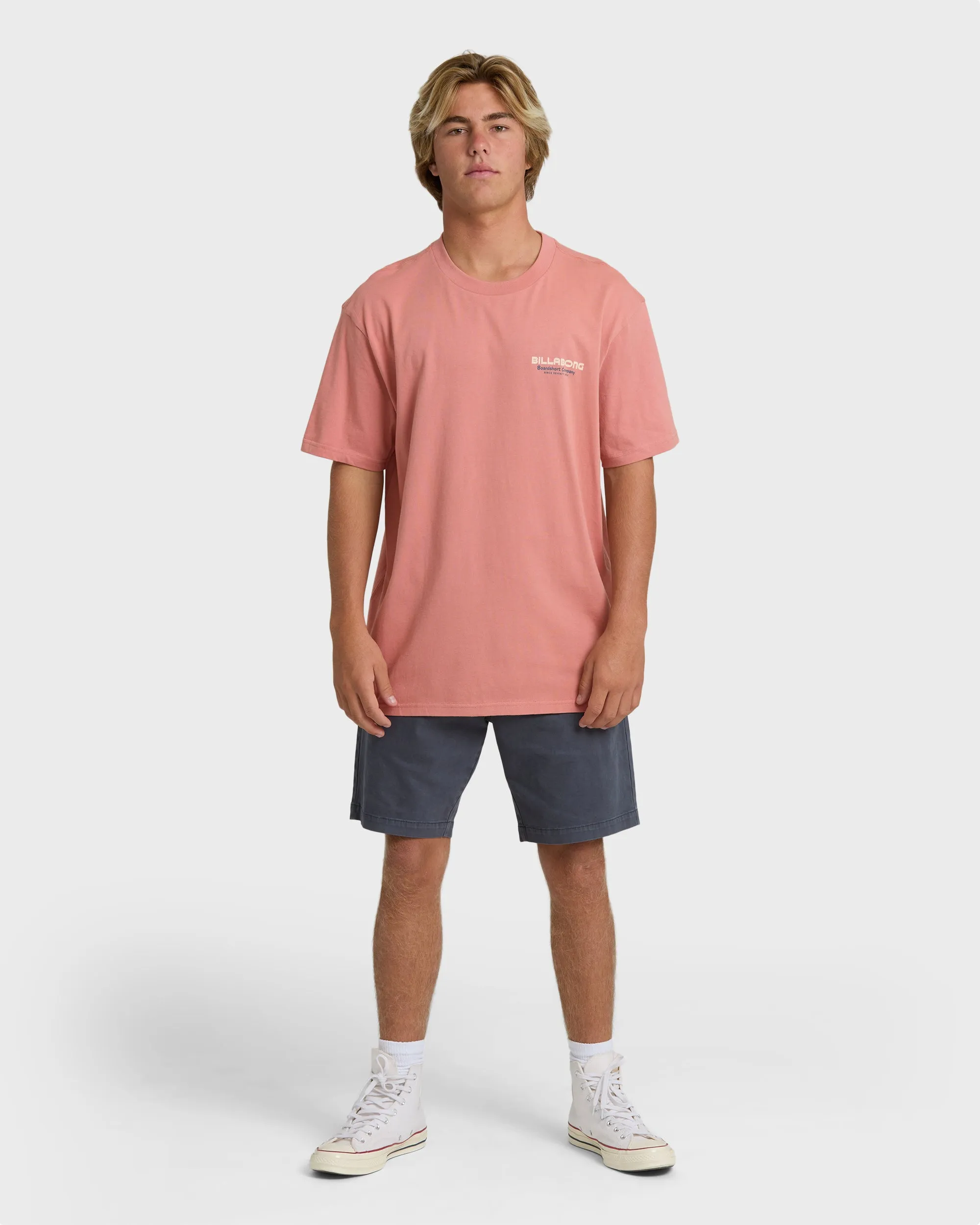 Tailgating Premium Short Sleeve T-Shirt - Ash Rose sold by Billabong product image thumbnail 4