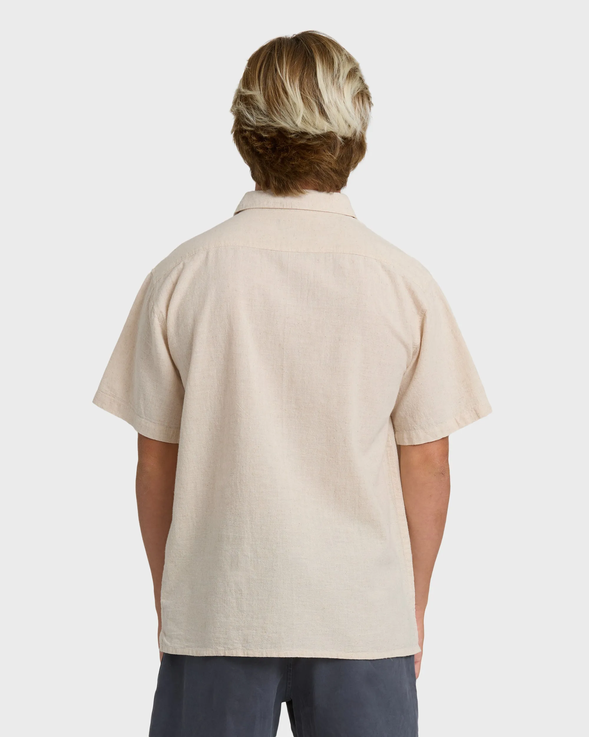 Victoria Short Sleeve Shirt - Off White sold by Billabong product image thumbnail 2