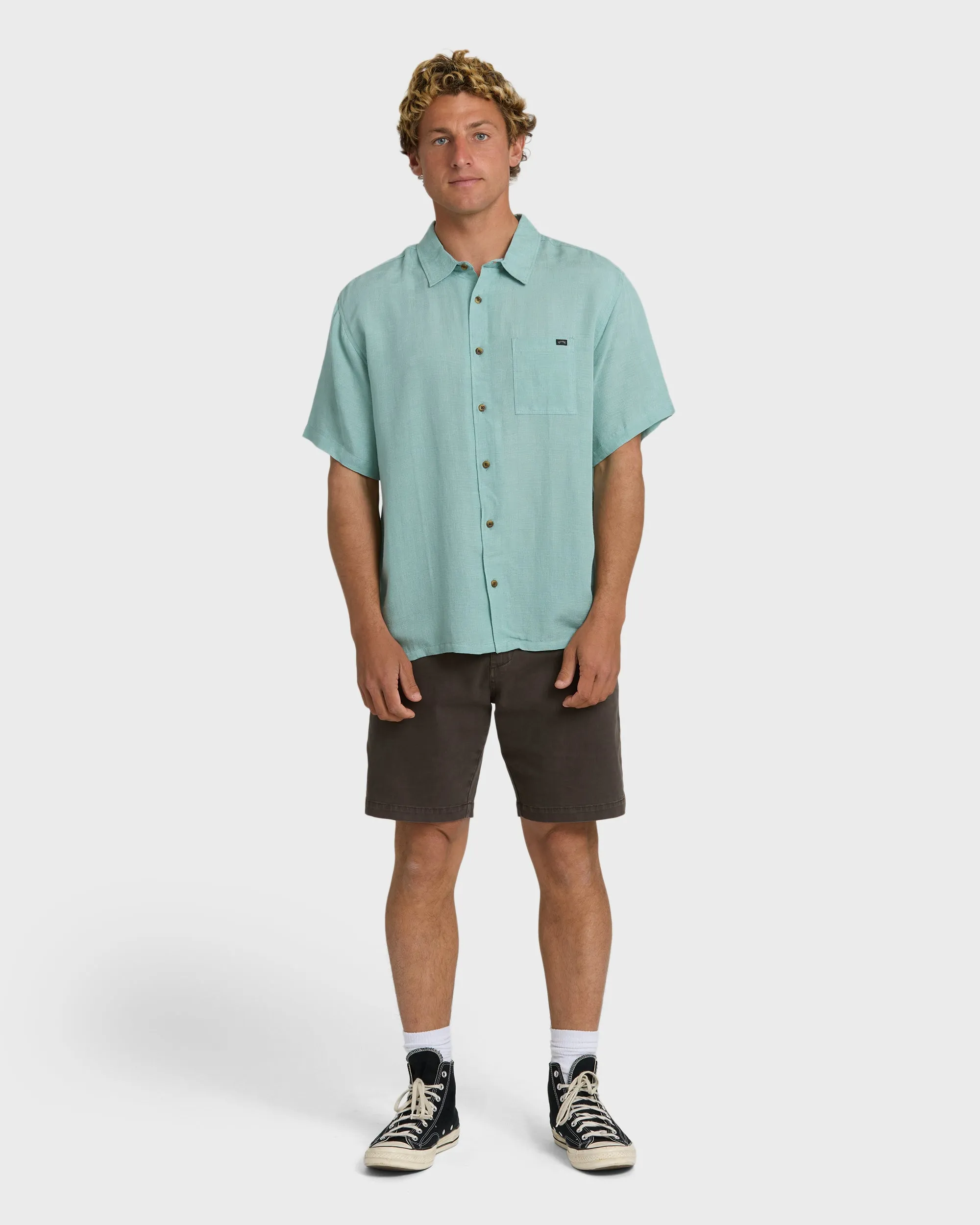 Victoria Short Sleeve Shirt - Absinthe sold by Billabong product image thumbnail 4